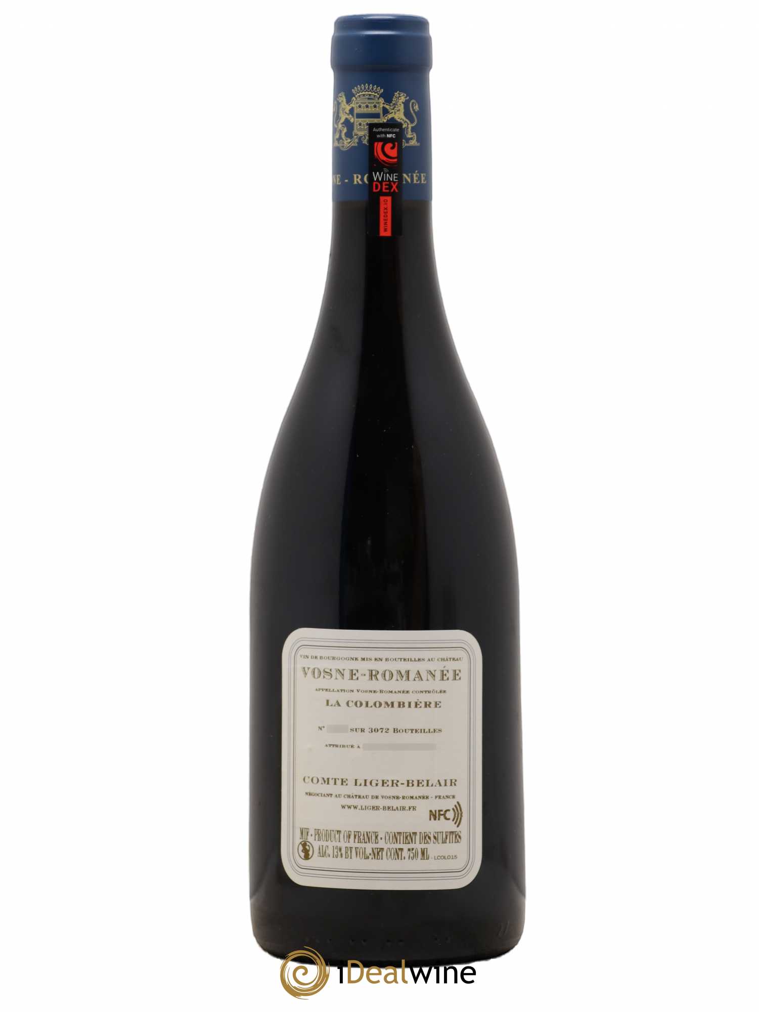 Vosne-Romanée La Colombière Comte Liger-Belair (Domaine du) 2015 - Lot de 1 bouteille - 1