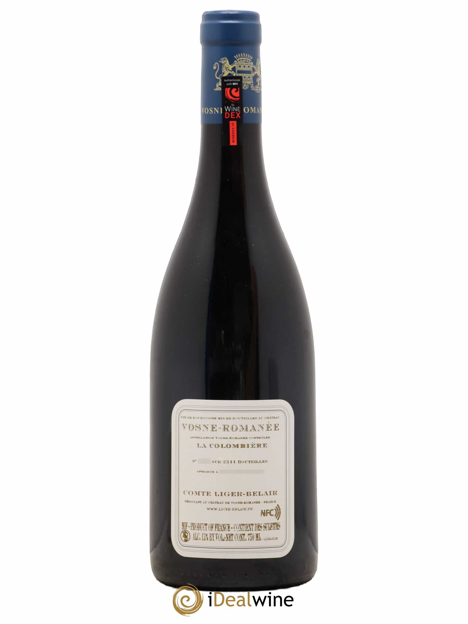 Vosne-Romanée La Colombière Comte Liger-Belair (Domaine du) 2016 - Lot de 1 bouteille - 1