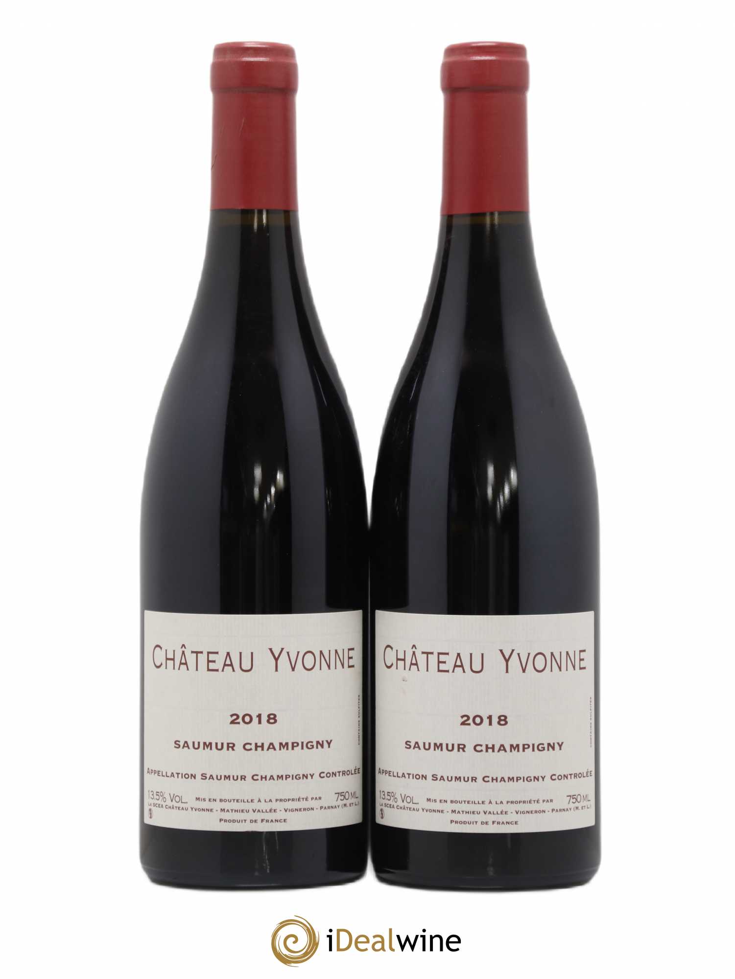 Saumur-Champigny Château Yvonne 2018 - Lot de 2 bouteilles - 0