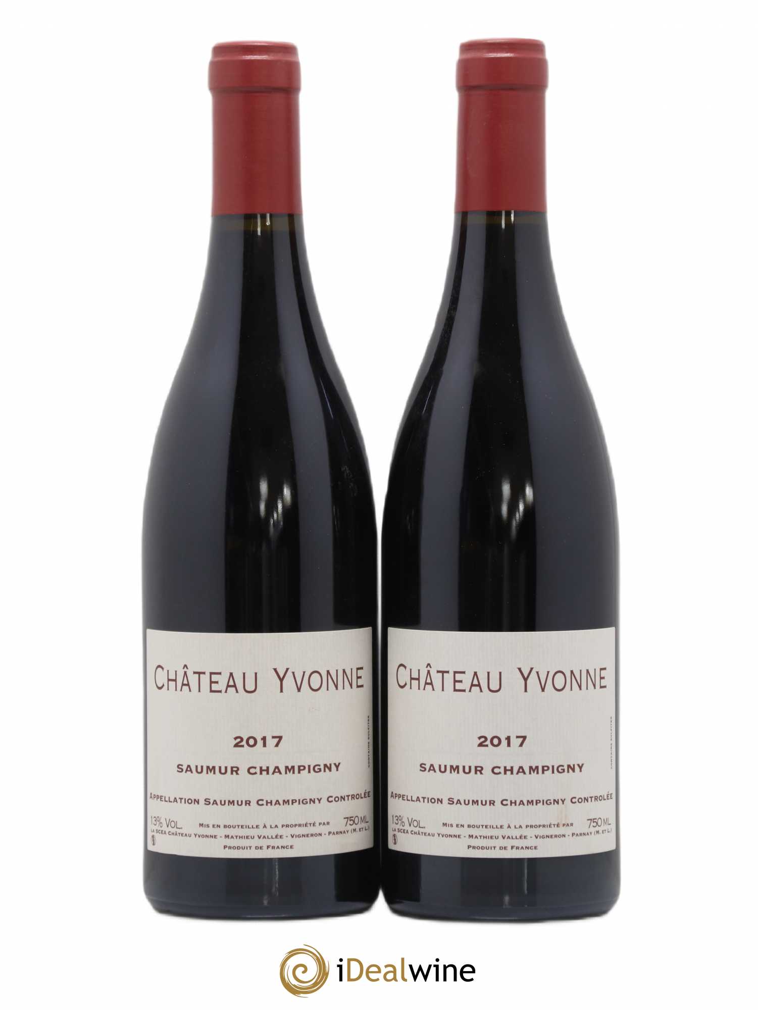 Saumur-Champigny Château Yvonne 2017 - Lot de 2 bouteilles - 0