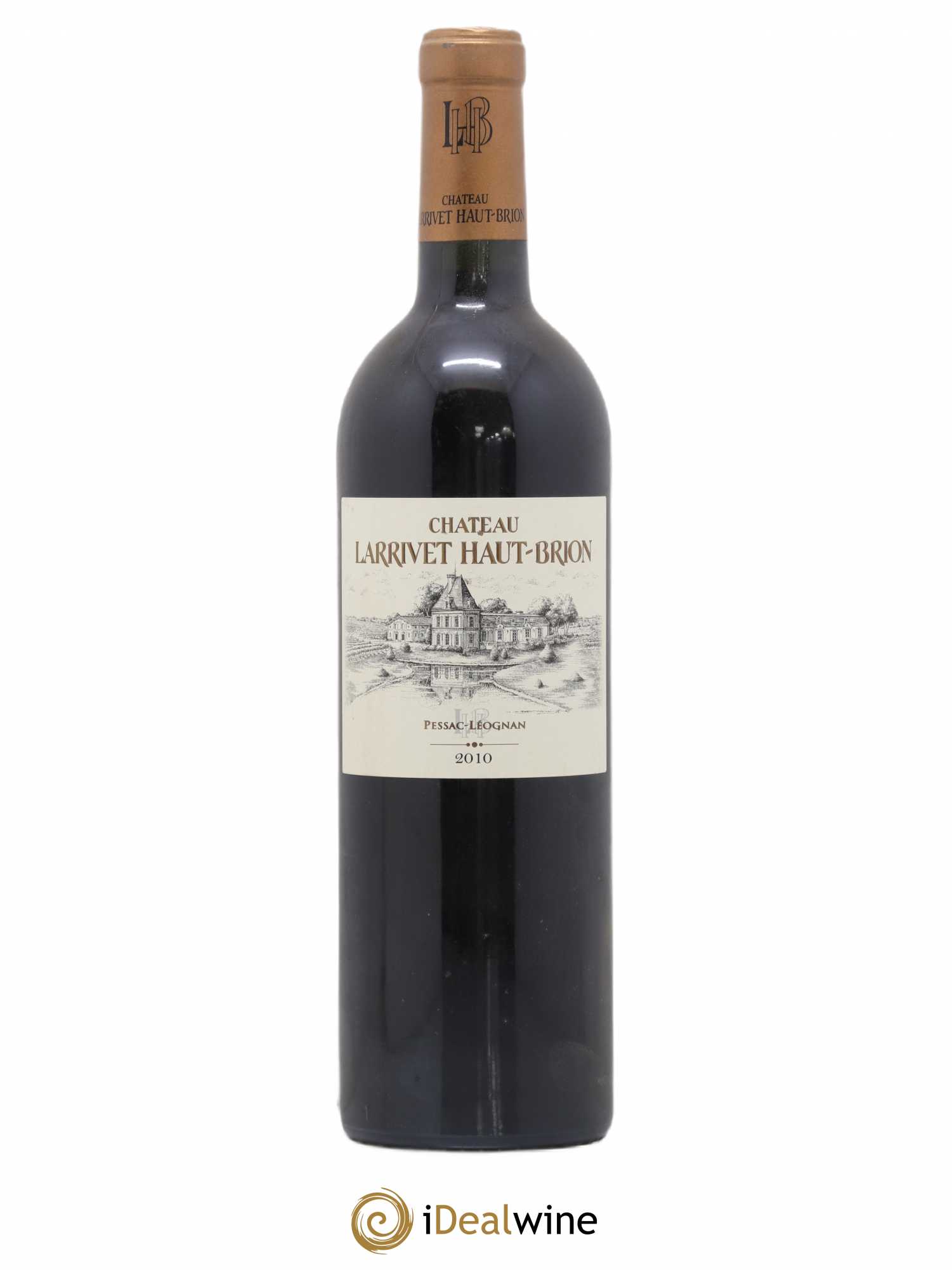 Château Larrivet Haut-Brion 2010 - Lot de 1 bouteille - 0