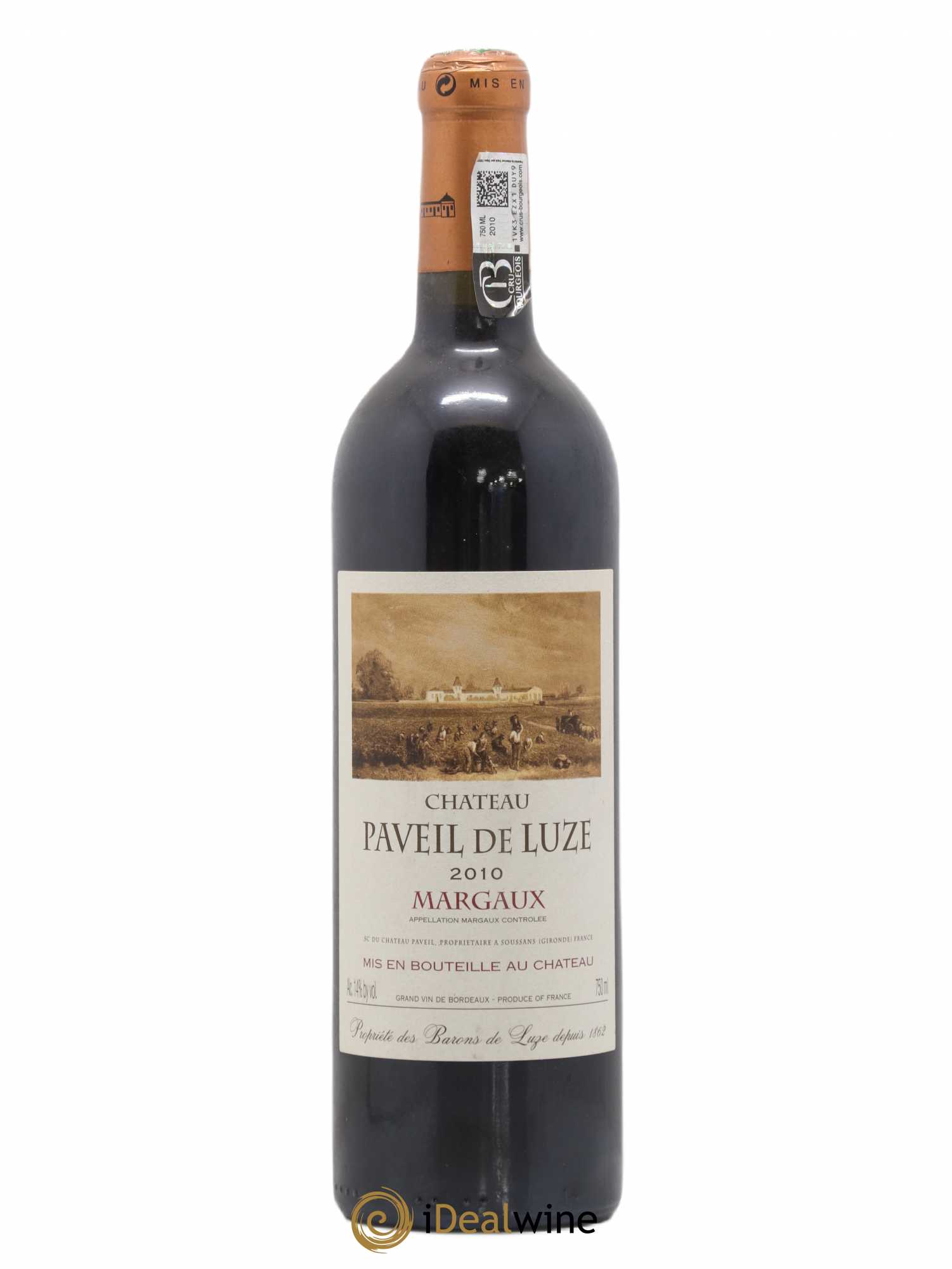 Château Paveil de Luze Cru Bourgeois 2010 - Lot de 1 bouteille - 0
