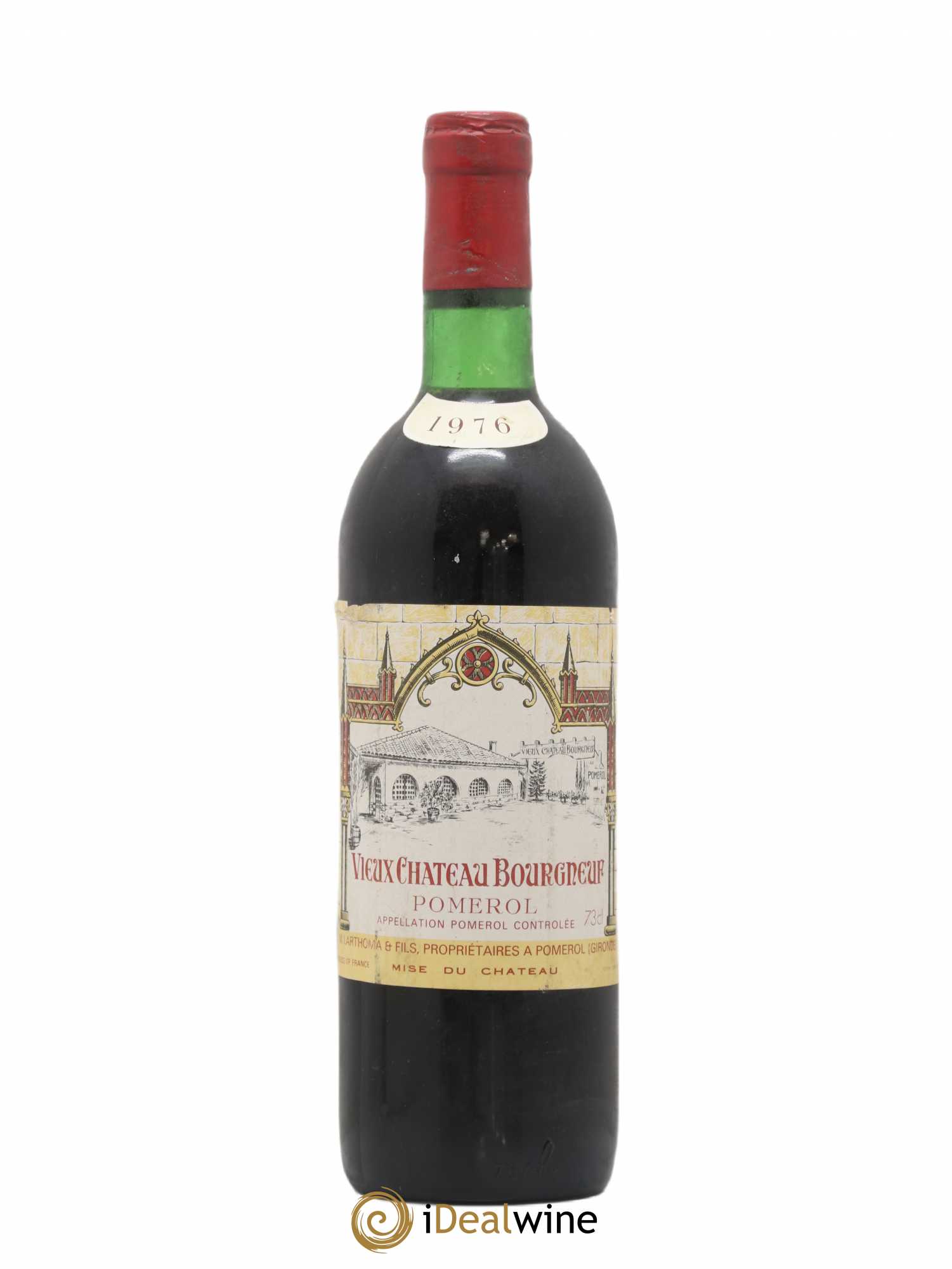 Pomerol Vieux Château Bourgneuf (sans prix de réserve) 1976 - Posten von 1 Flasche - 0