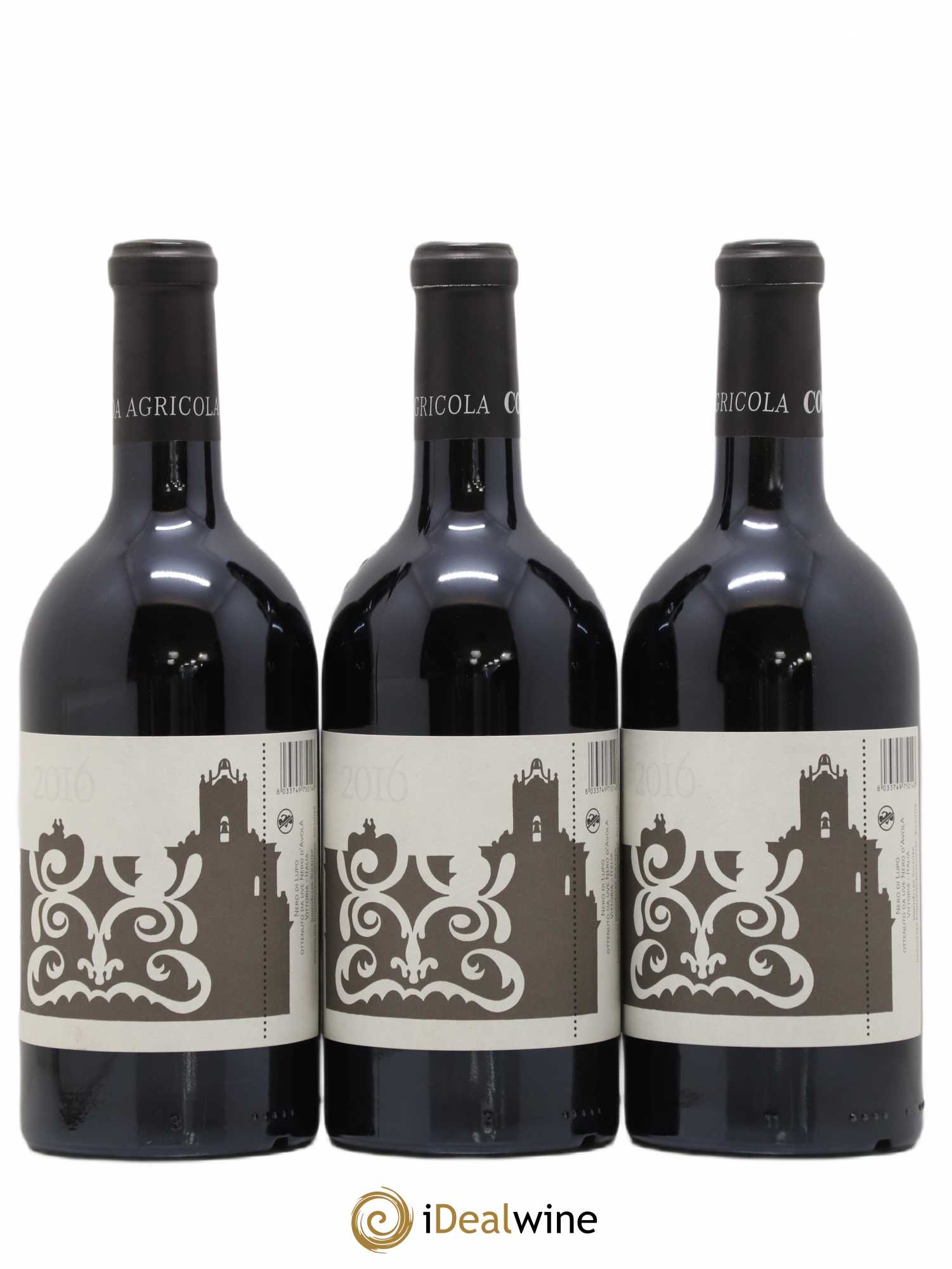 Terre Siciliane IGT Azienda Agricola Cos Nero di Lupo 2016 - Lot de 3 bouteilles - 1