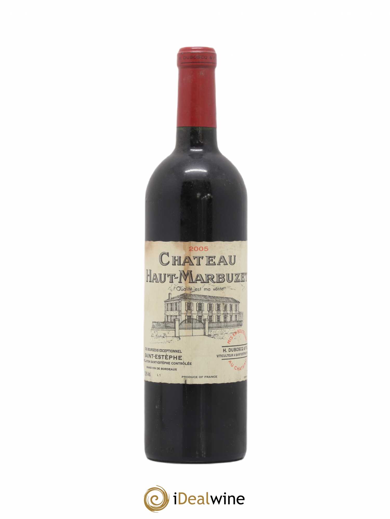 Château Haut Marbuzet 2005 - Lot de 1 bouteille - 0