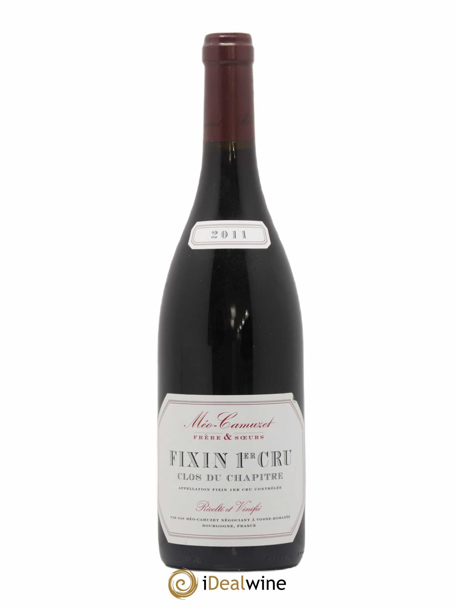 Fixin 1er Cru Clos du Chapitre Méo-Camuzet (Frère & Soeurs) 2011 - Lot de 1 bouteille - 0