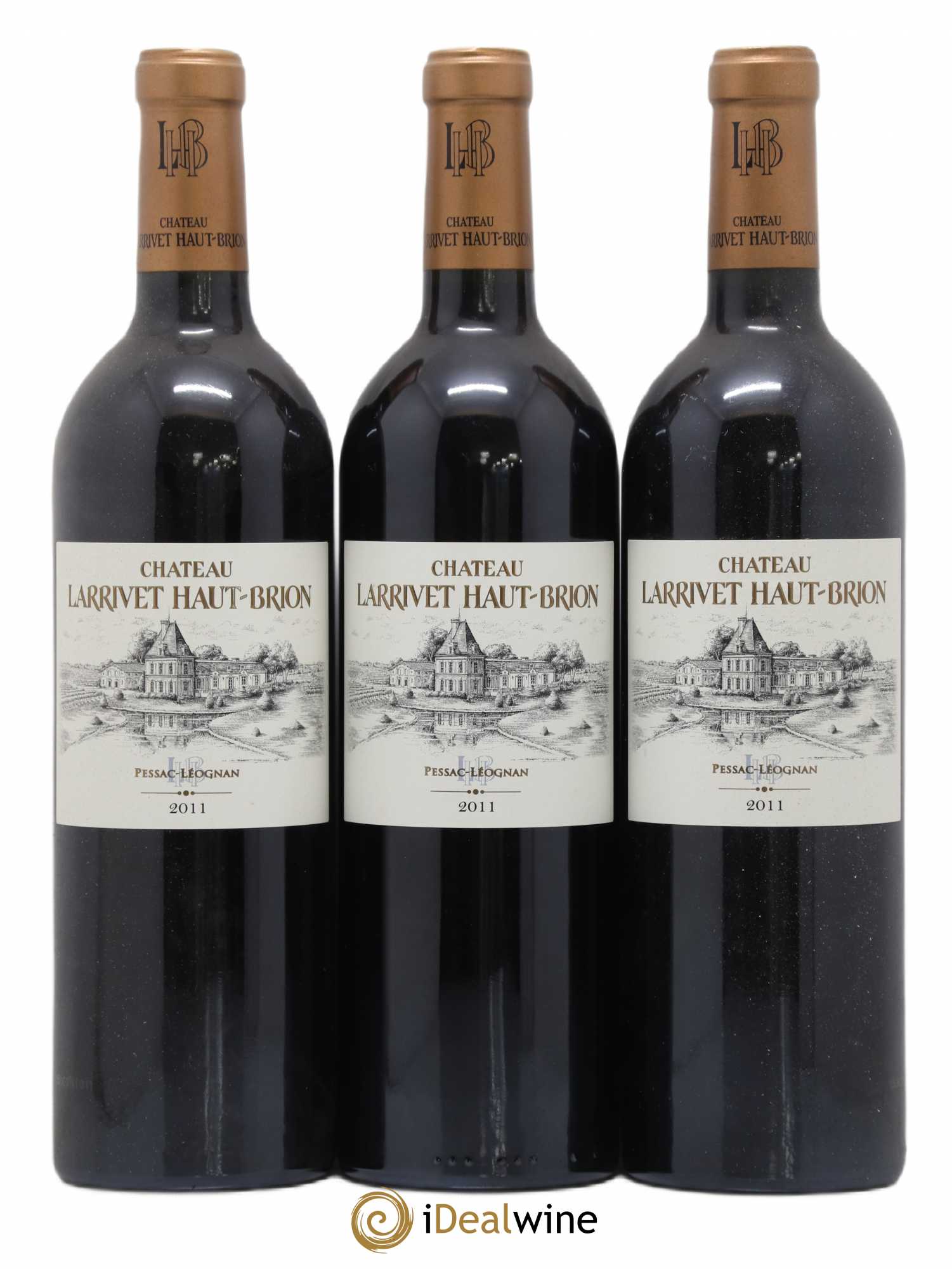 Château Larrivet Haut-Brion 2011 - Lot de 6 bouteilles - 2