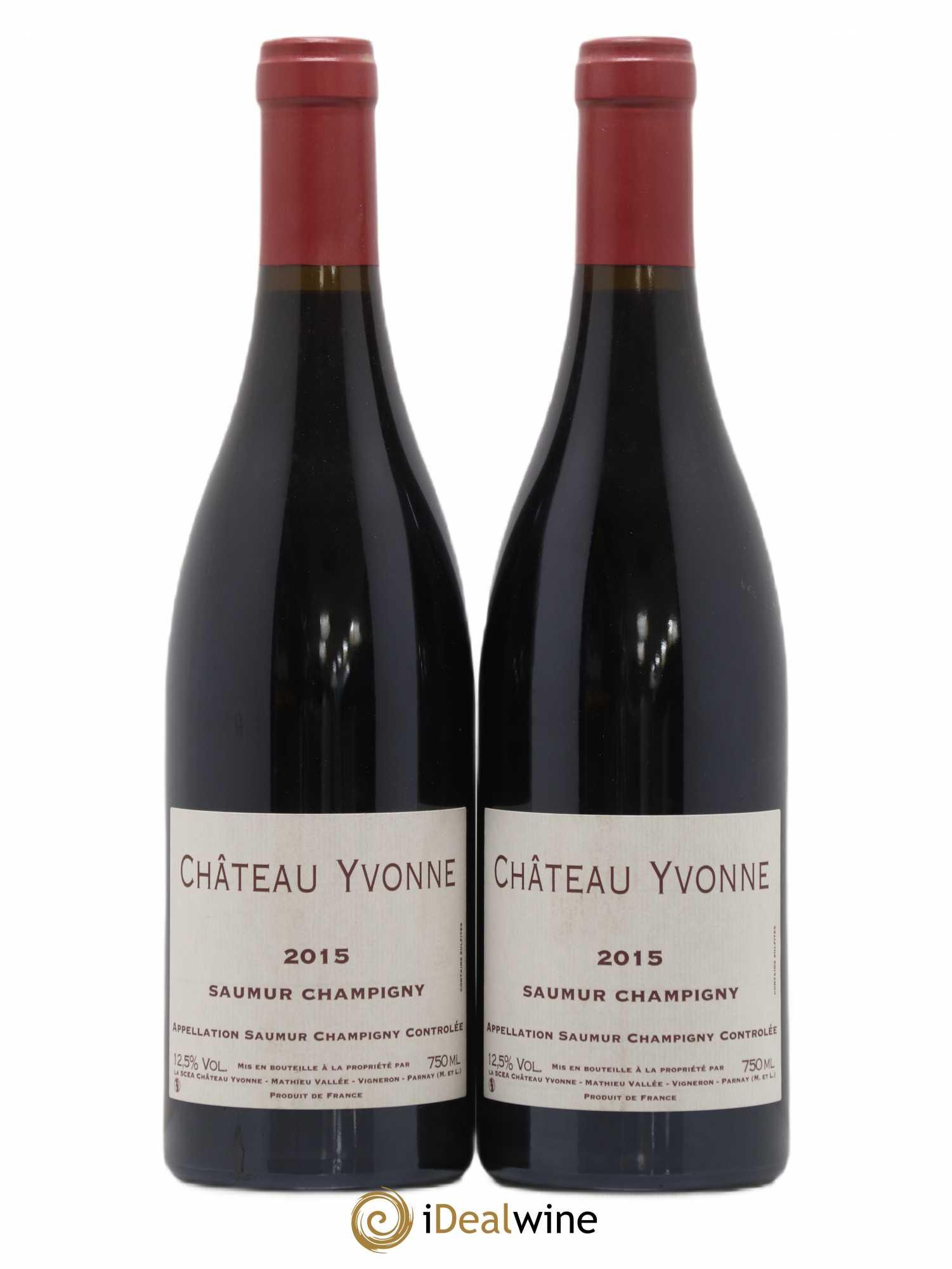 Saumur-Champigny Château Yvonne 2015 - Lot de 2 bouteilles - 0
