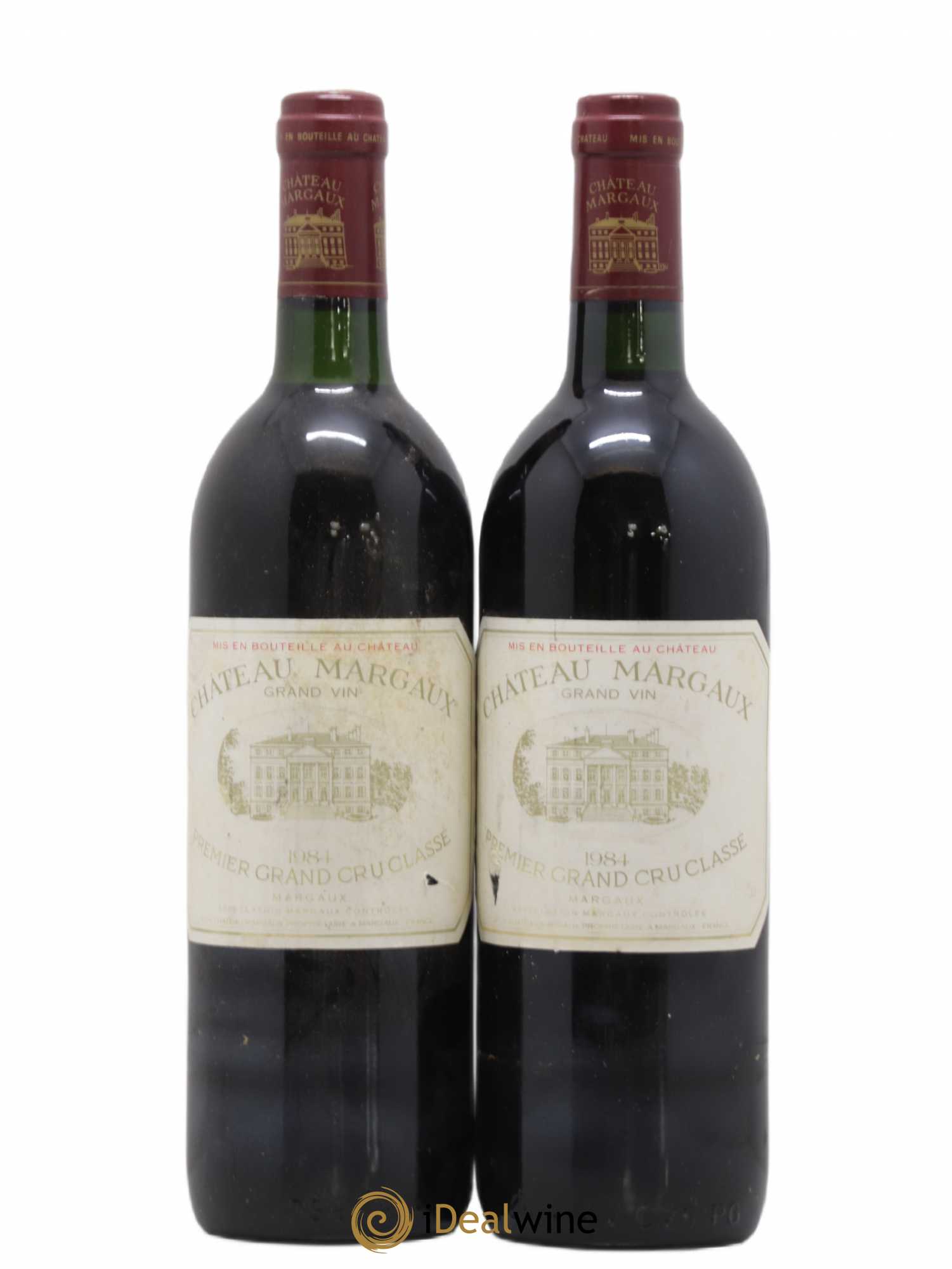 Château Margaux 1er Grand Cru Classé 1984 - Lot de 2 bouteilles - 0