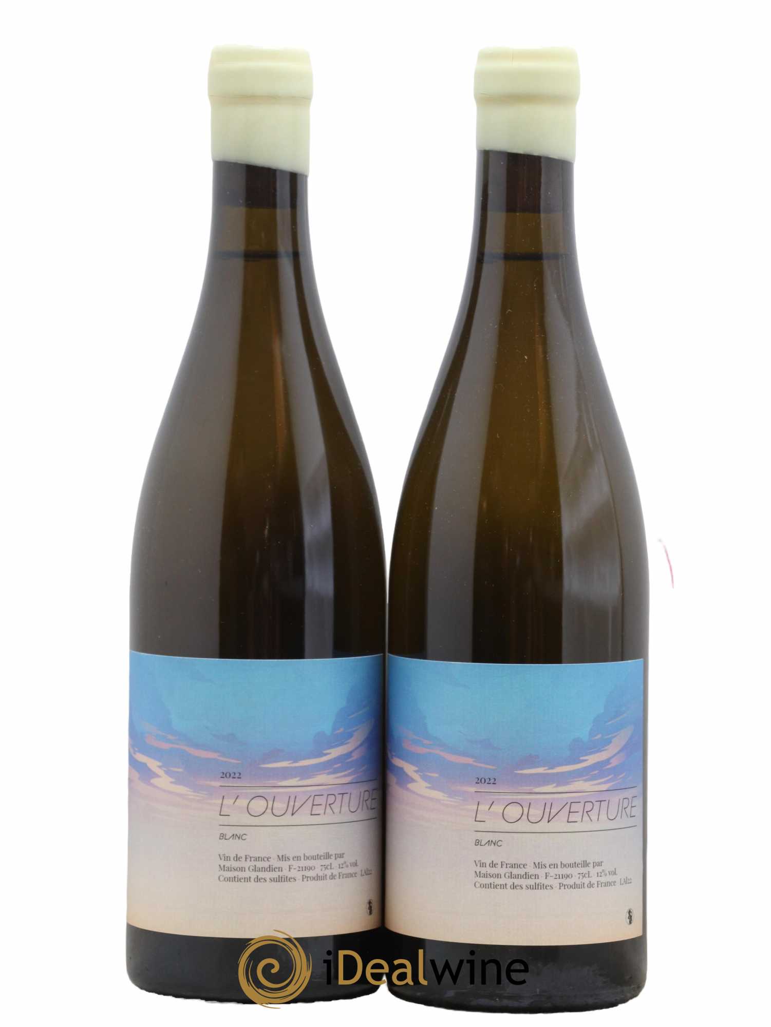 Vin de France L'Ouverture Maison Glandien 2022 - Lot de 2 bouteilles - 0