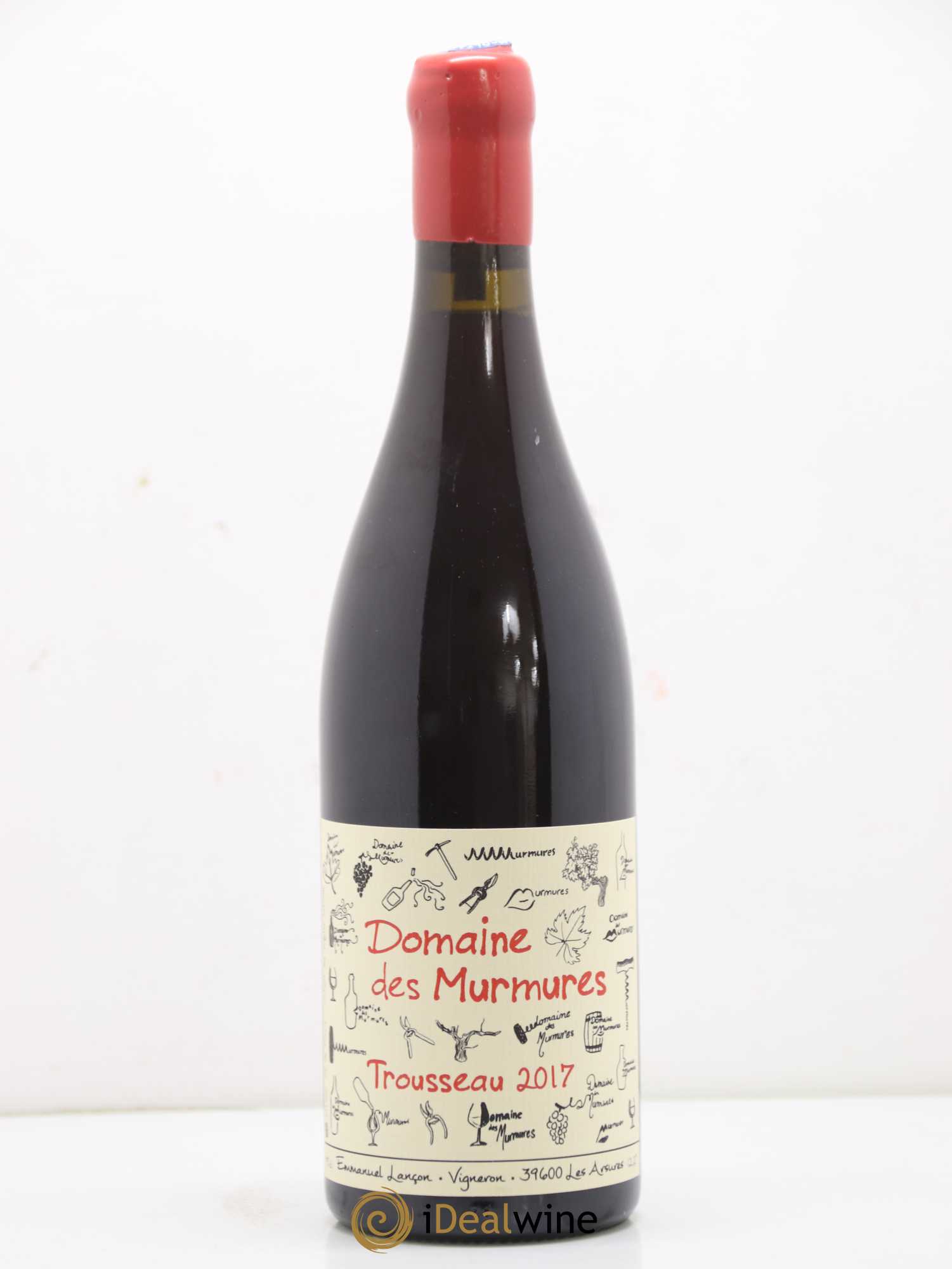 Vin de France Trousseau Murmures (Domaine des) - Emmanuel Lançon 2017 - Lot de 1 bouteille - 0