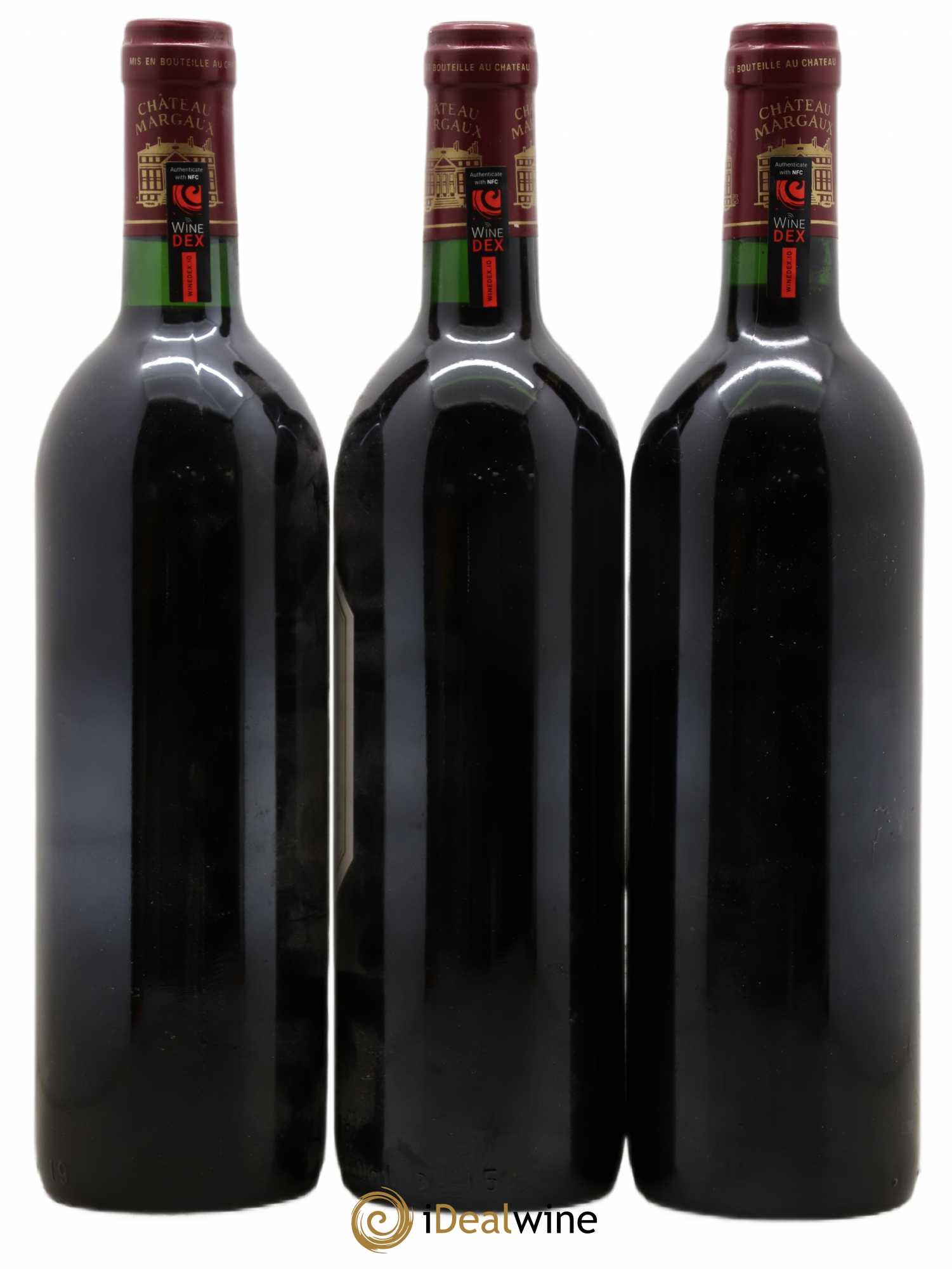 Château Margaux 1er Grand Cru Classé 1990 - Lot de 3 bouteilles - 1