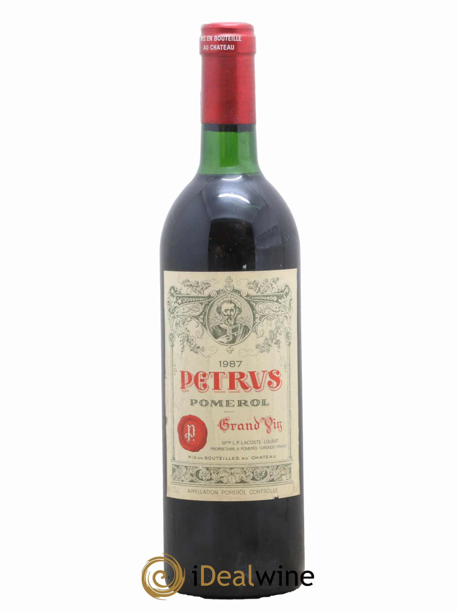 Petrus 1987 - Lot de 1 bouteille - 0