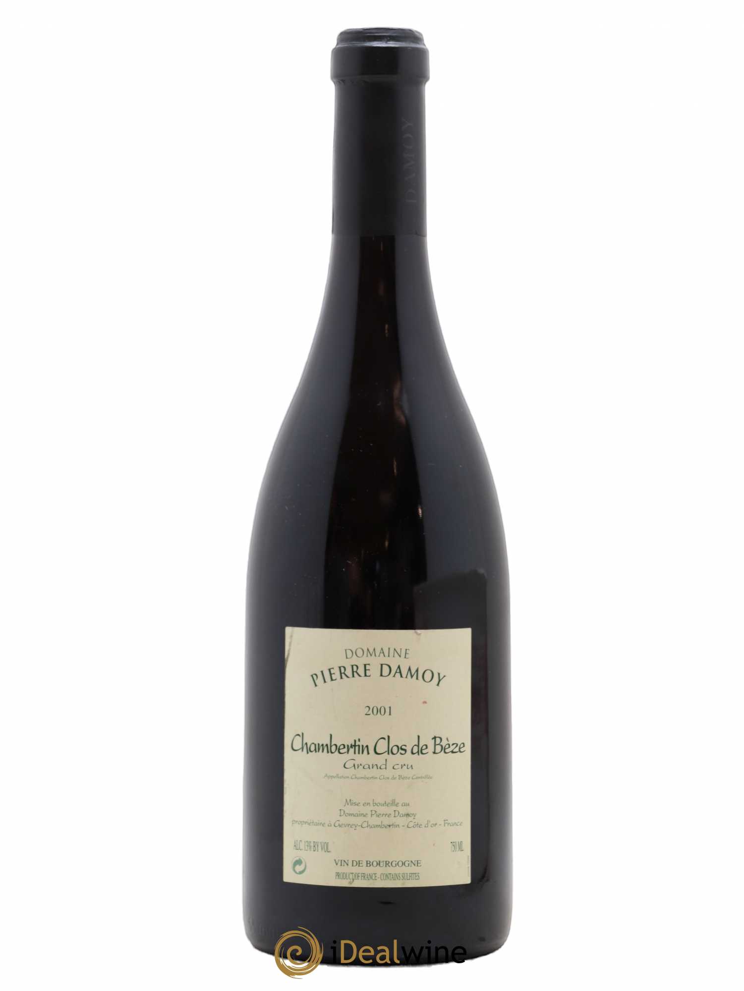 Chambertin Clos de Bèze Grand Cru Pierre Damoy 2001 - Lot de 1 bouteille - 0