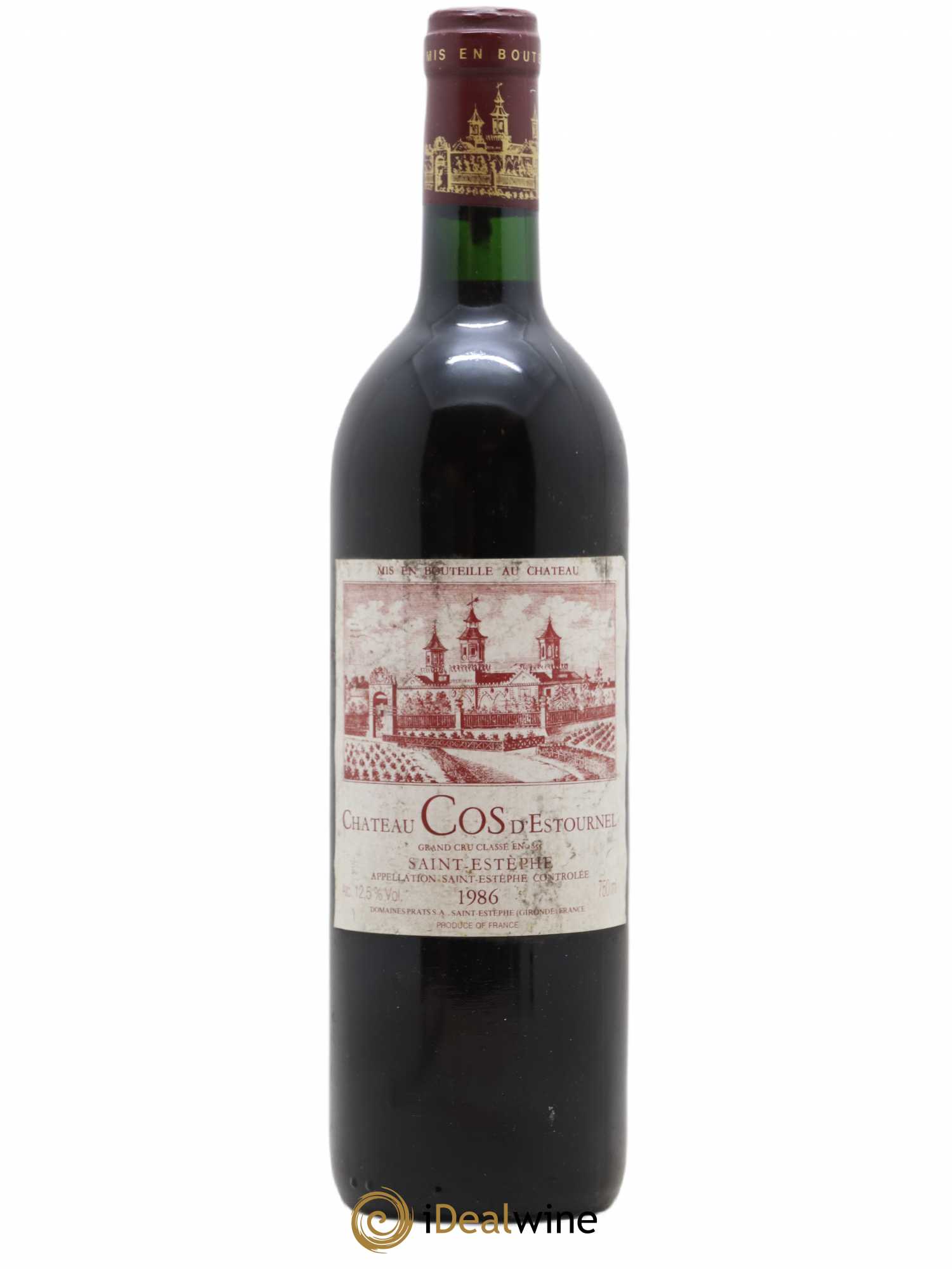 Cos d'Estournel 2ème Grand Cru Classé 1986 - Lot de 1 bouteille - 0