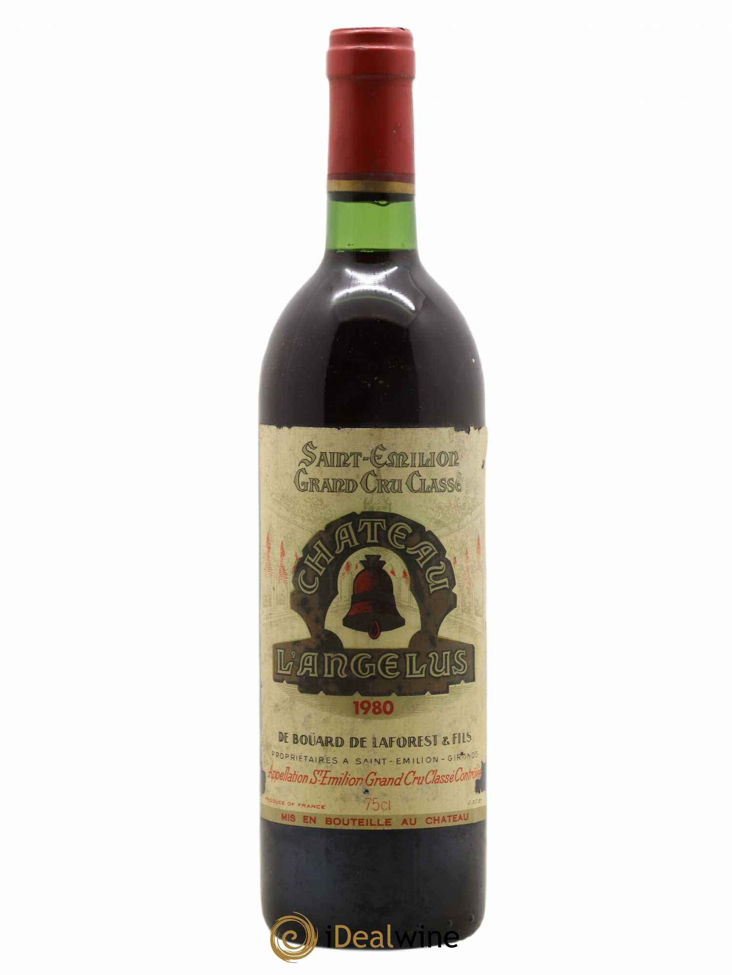 Château Angélus 1er Grand Cru Classé A 1980 - Lot de 1 bouteille - 0