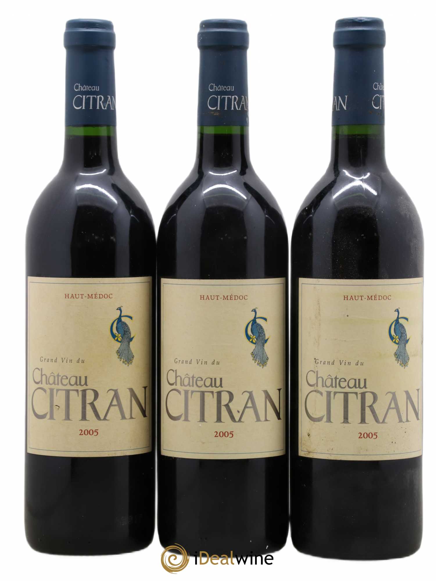 Château Citran Cru Bourgeois 2005 - Lot de 3 bouteilles - 0