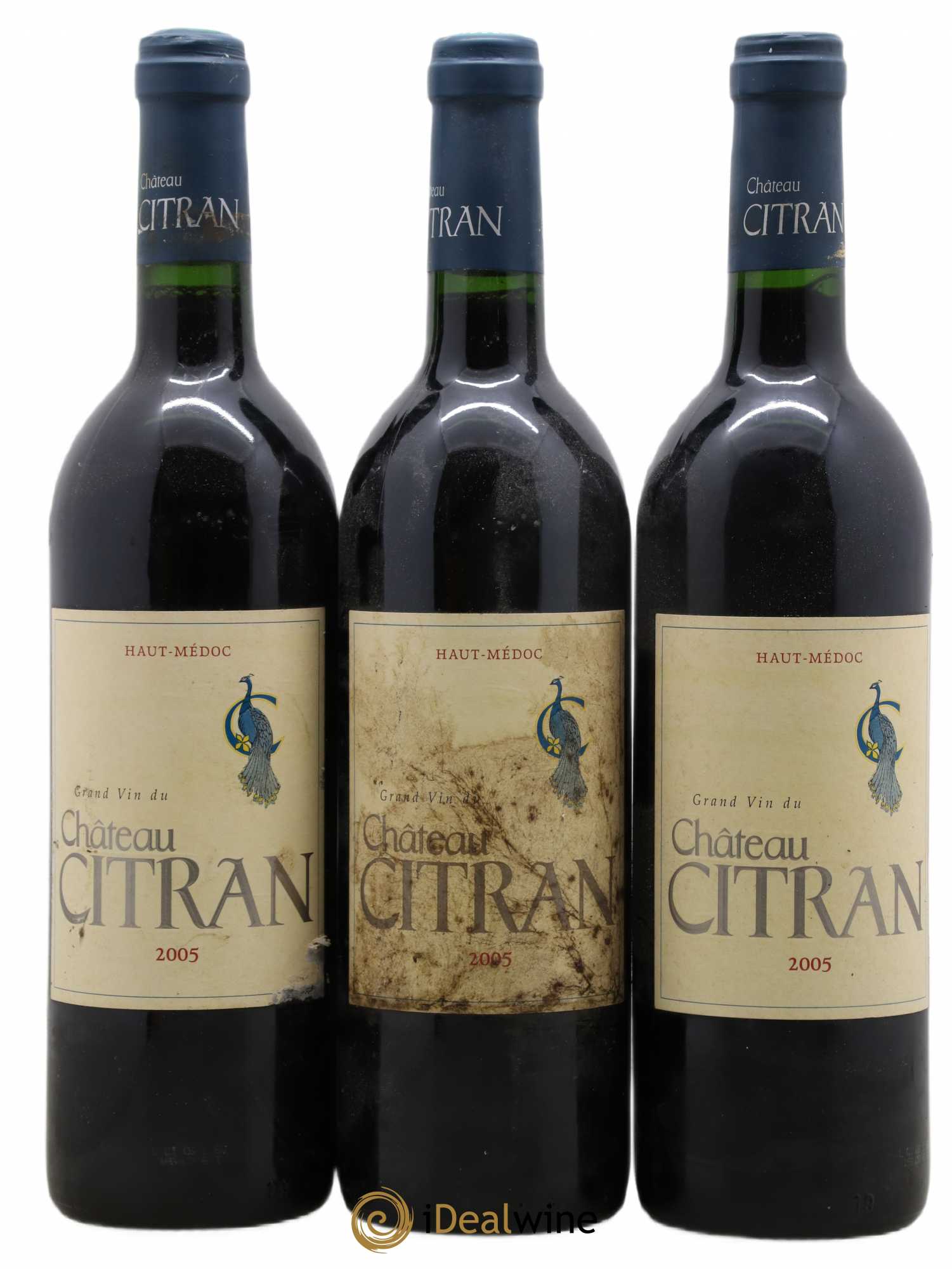 Château Citran Cru Bourgeois 2005 - Lot de 3 bouteilles - 0