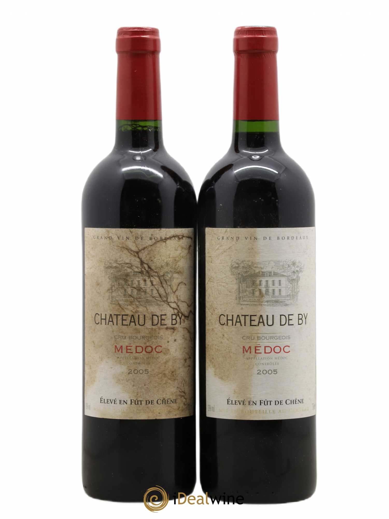 Médoc Château de By 2005 - Lot de 2 bouteilles - 0