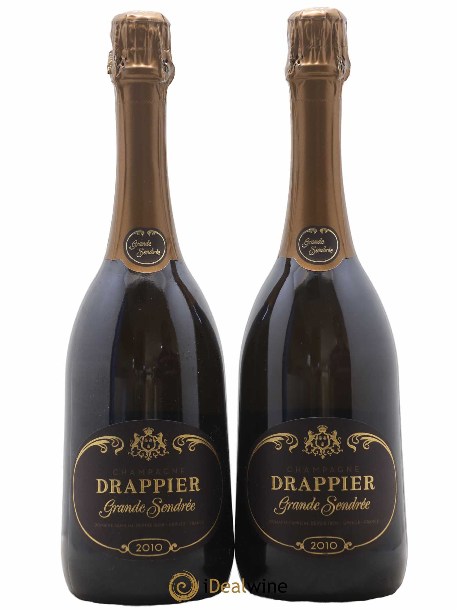 Grande Sendrée Drappier 2010 - Lot de 2 bouteilles - 0