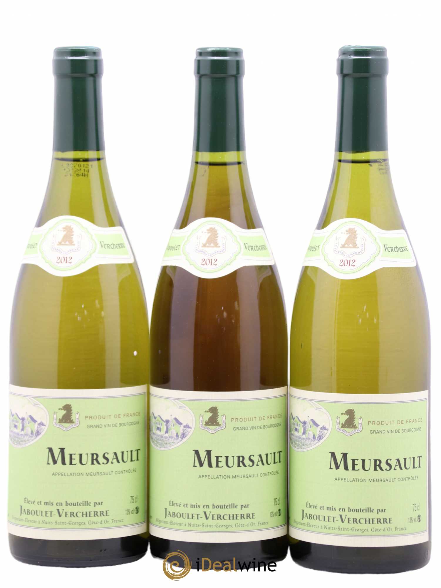 Meursault Jaboulet Vercherre 2012 - Lotto di 6 bottiglie - 2