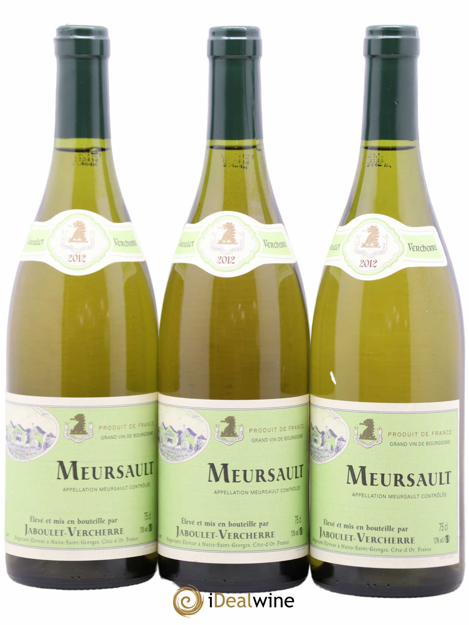 Meursault Jaboulet Vercherre 2012 - Posten von 3 Flaschen - 0