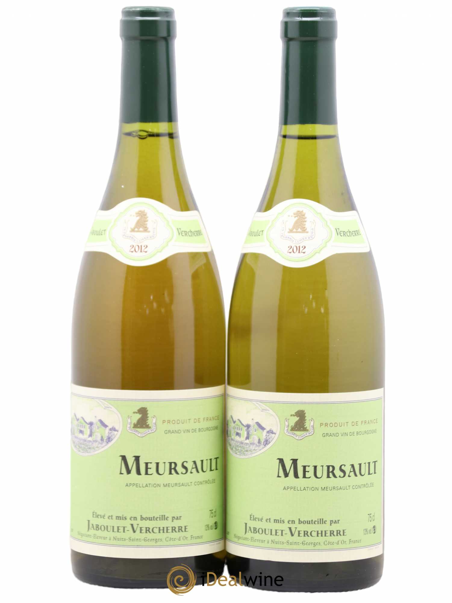 Meursault Jaboulet Vercherre 2012 - Posten von 2 Flaschen - 0