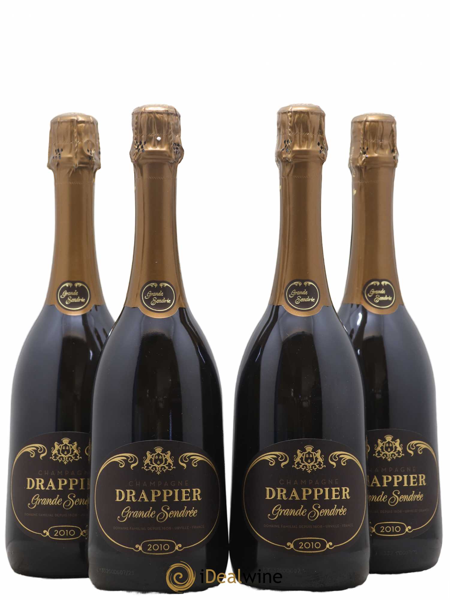 Grande Sendrée Drappier 2010 - Lot de 4 bouteilles - 0
