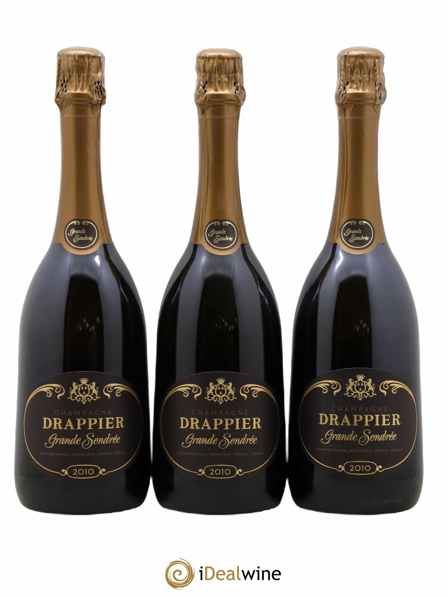 Grande Sendrée Drappier 2010 - Lot de 3 bouteilles - 0