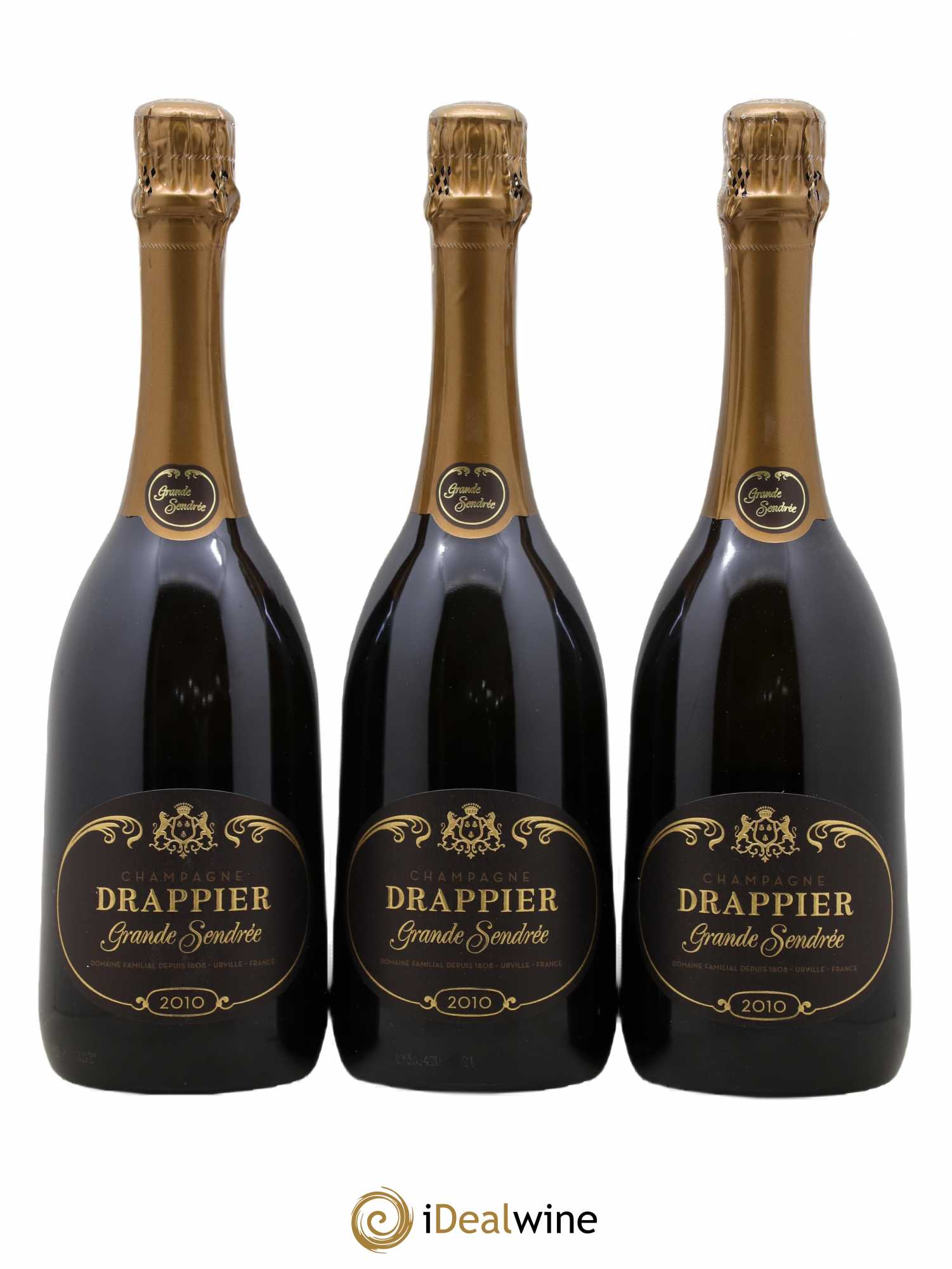 Grande Sendrée Drappier 2010 - Lot de 3 bouteilles - 0