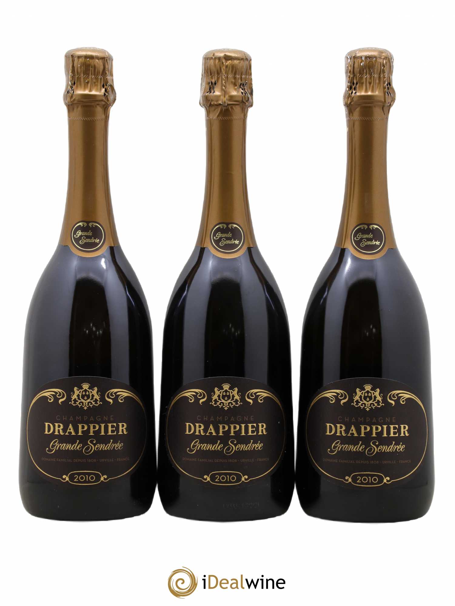 Grande Sendrée Drappier 2010 - Lot de 3 bouteilles - 0