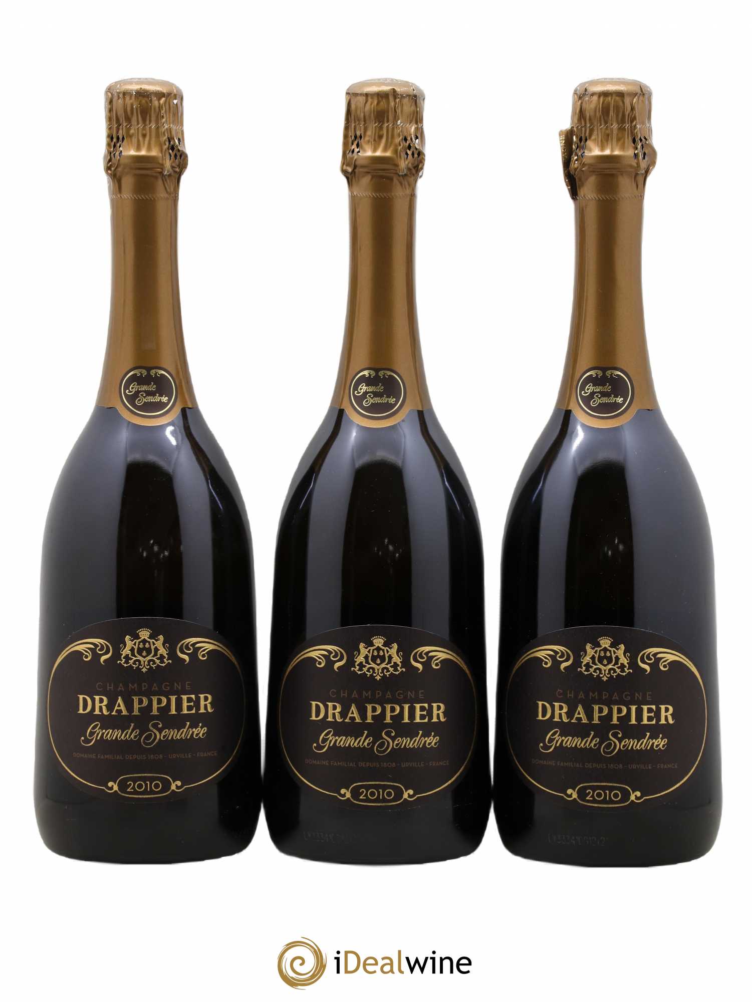 Grande Sendrée Drappier 2010 - Lot de 3 bouteilles - 0