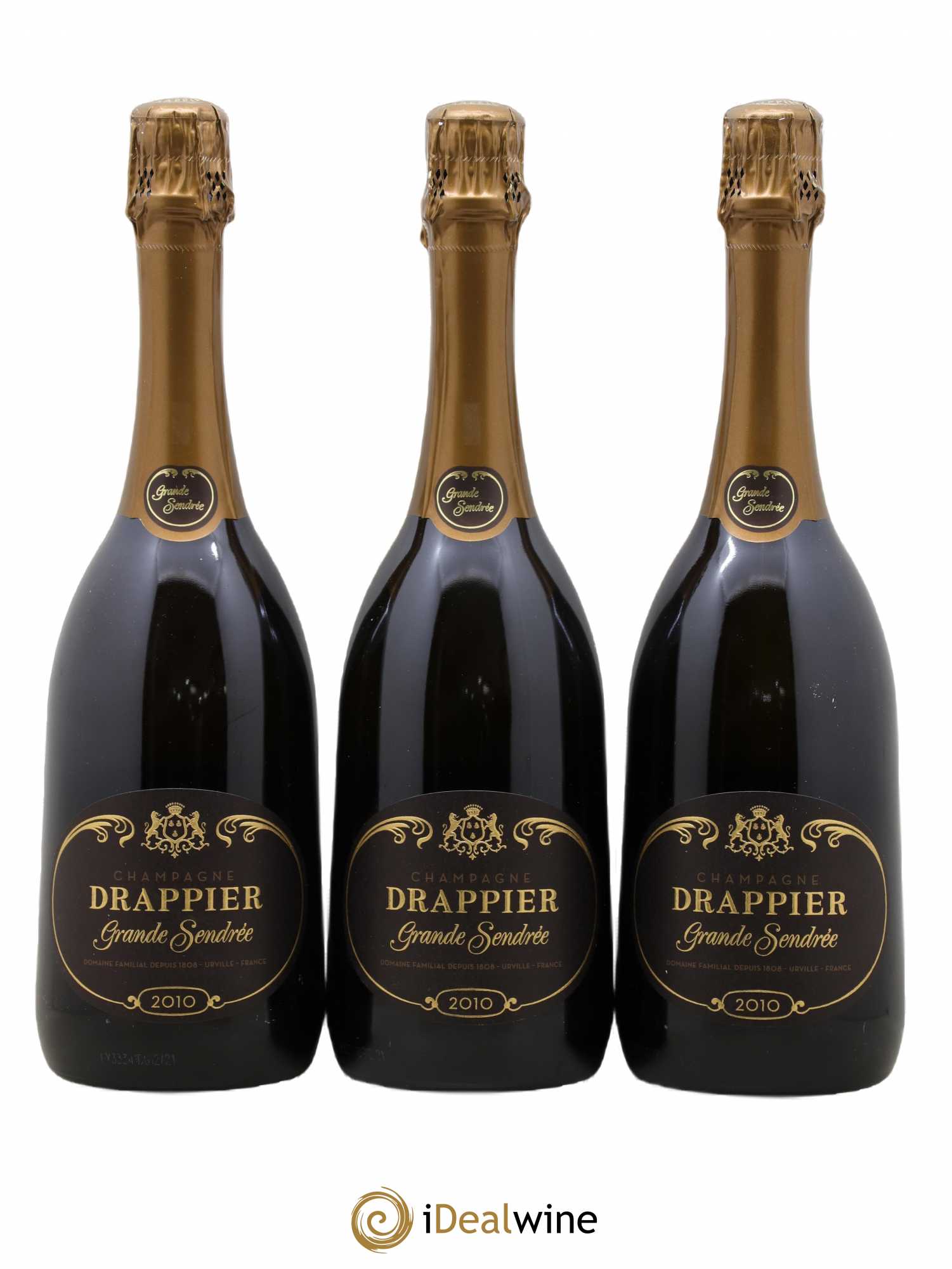 Grande Sendrée Drappier 2010 - Lot de 3 bouteilles - 0