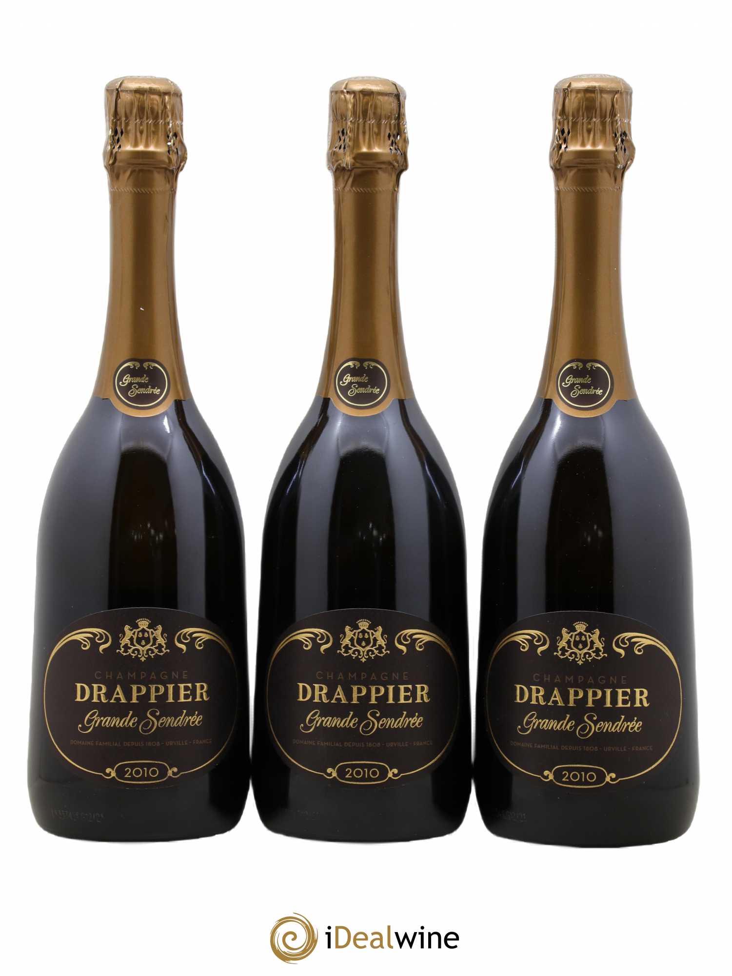 Grande Sendrée Drappier 2010 - Lot de 3 bouteilles - 0