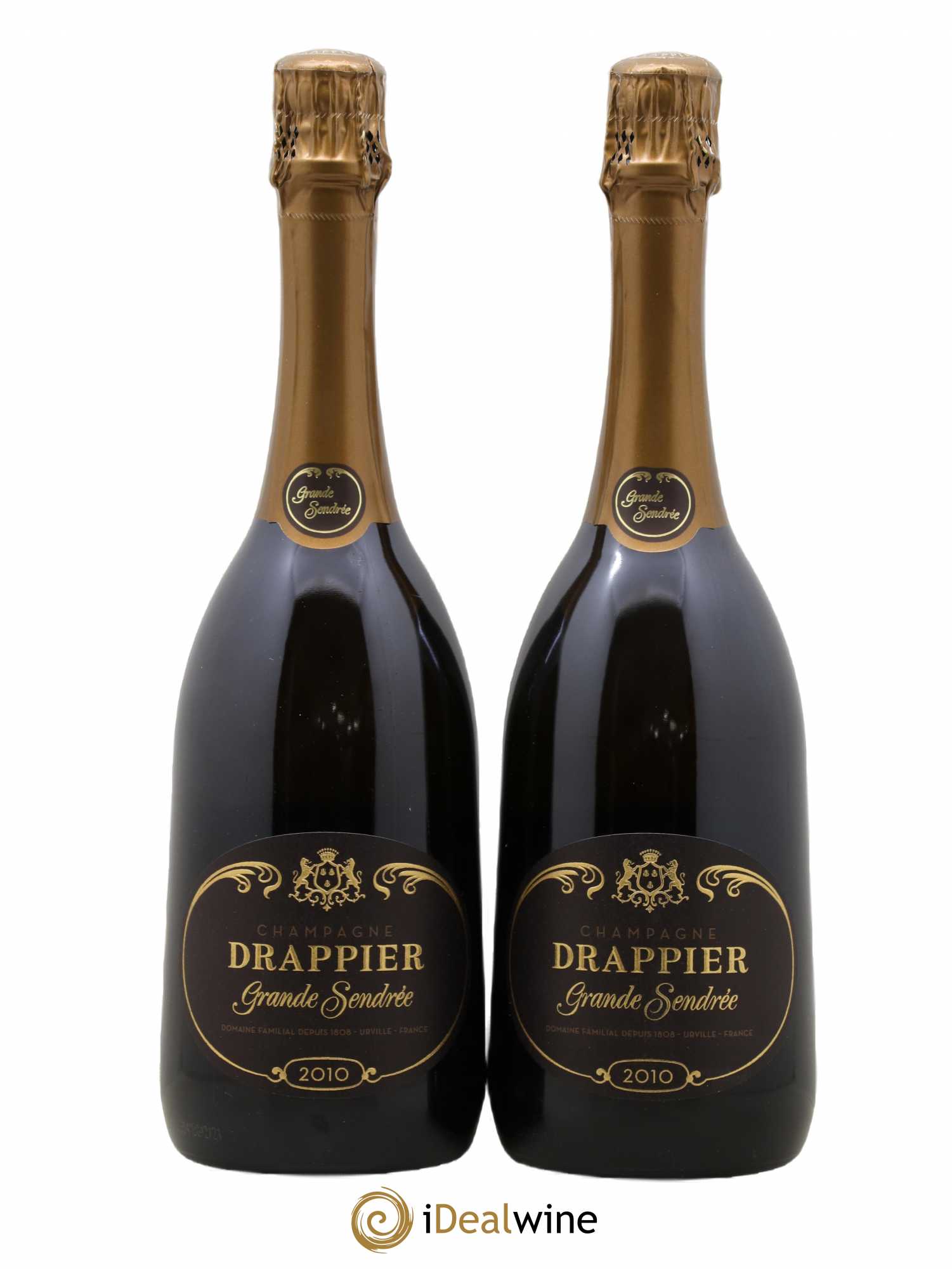 Grande Sendrée Drappier 2010 - Lot de 2 bouteilles - 0