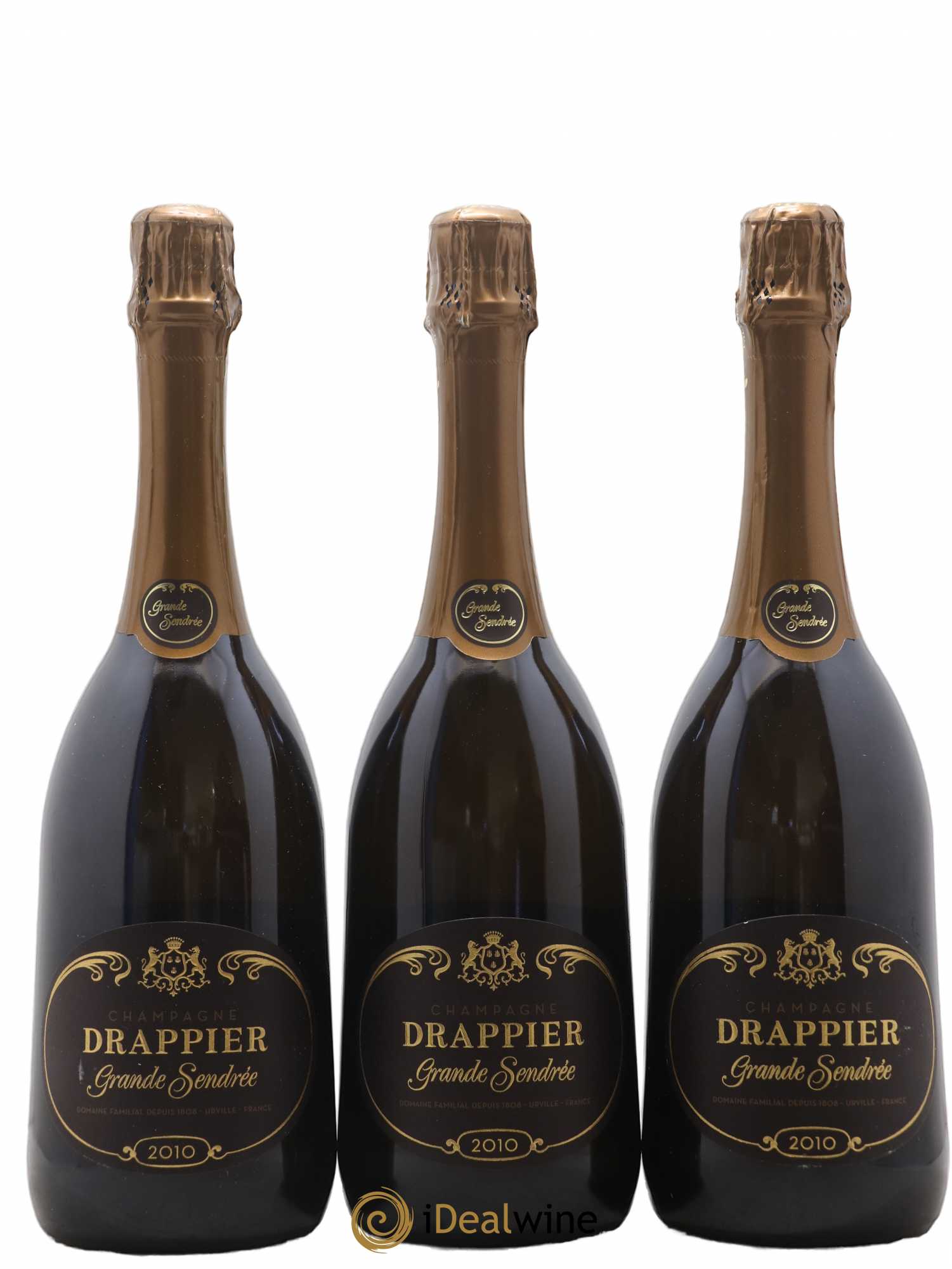 Grande Sendrée Drappier 2010 - Lot de 3 bouteilles - 0