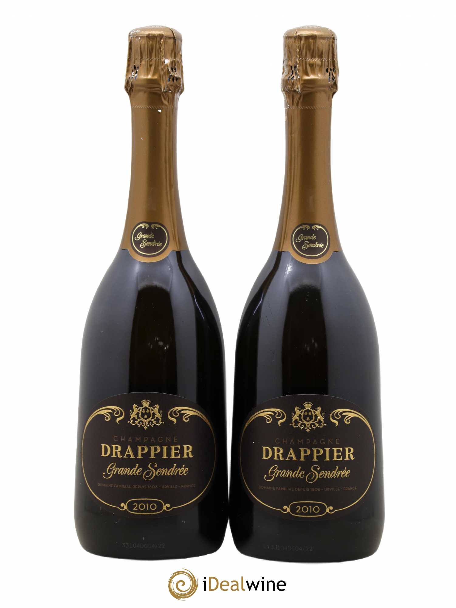 Grande Sendrée Drappier 2010 - Lot de 2 bouteilles - 0