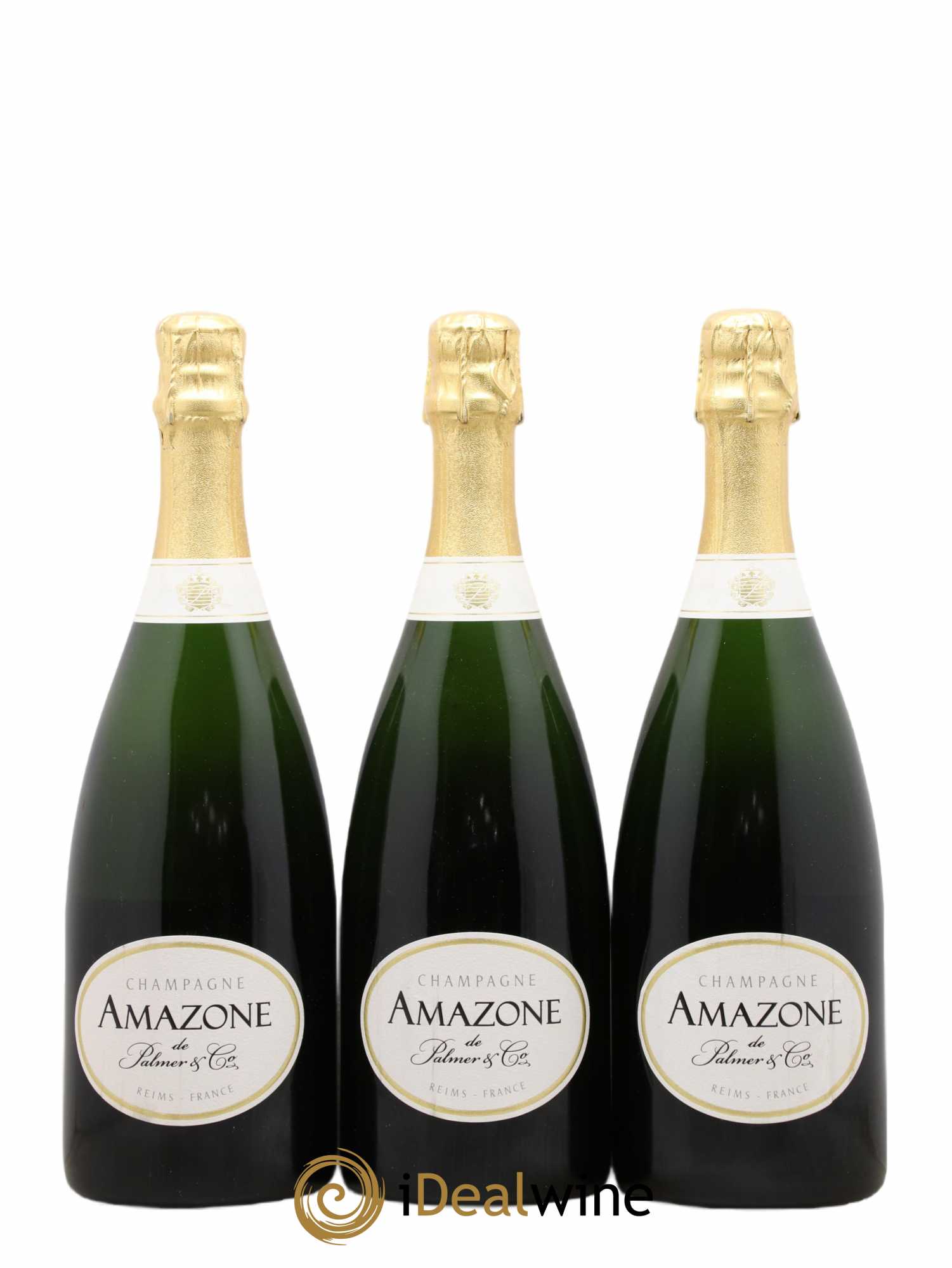 Champagne Amazone de Palmer Brut - Posten von 3 Flaschen - 0