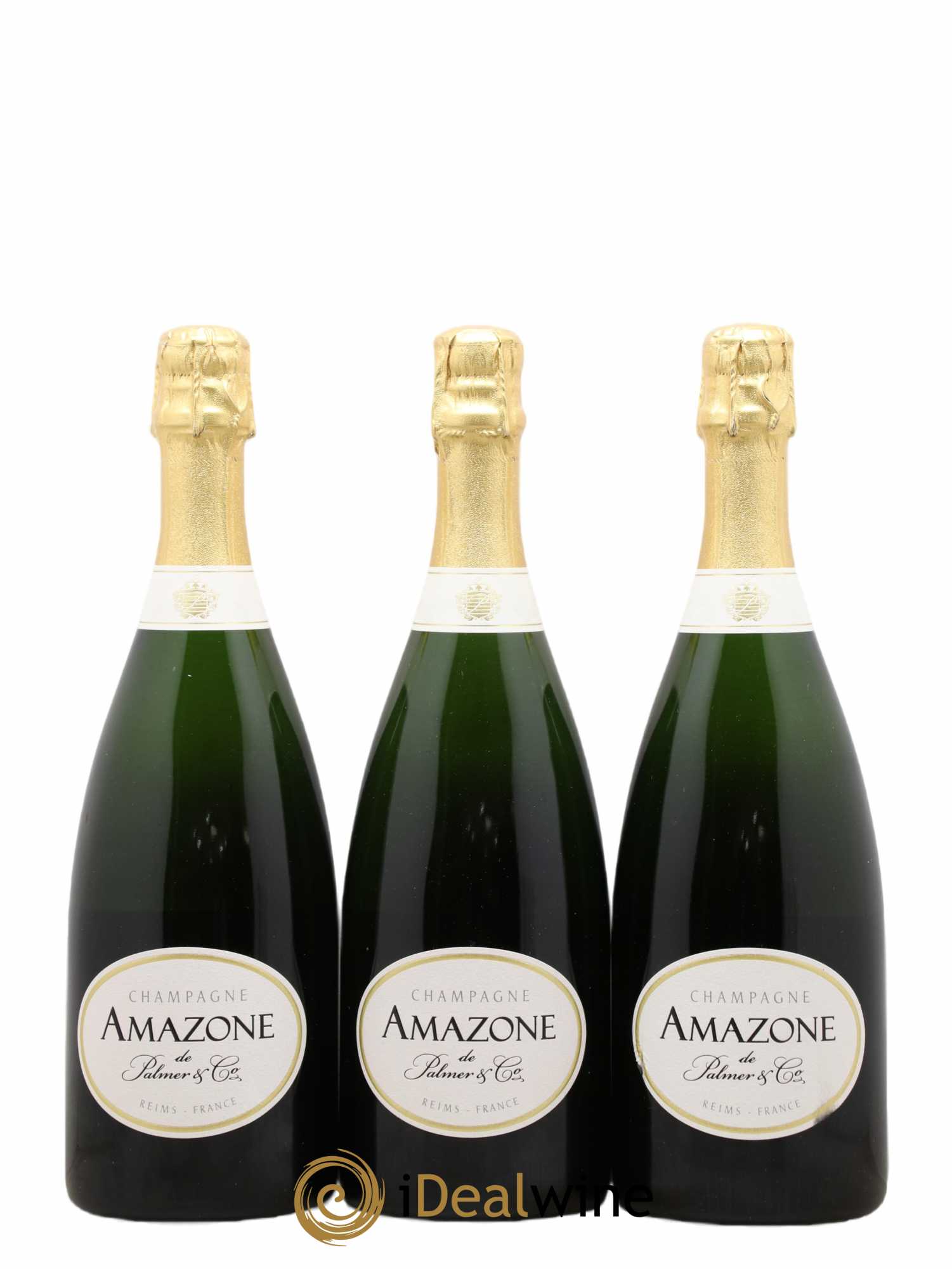 Champagne Amazone de Palmer Brut - Posten von 3 Flaschen - 0