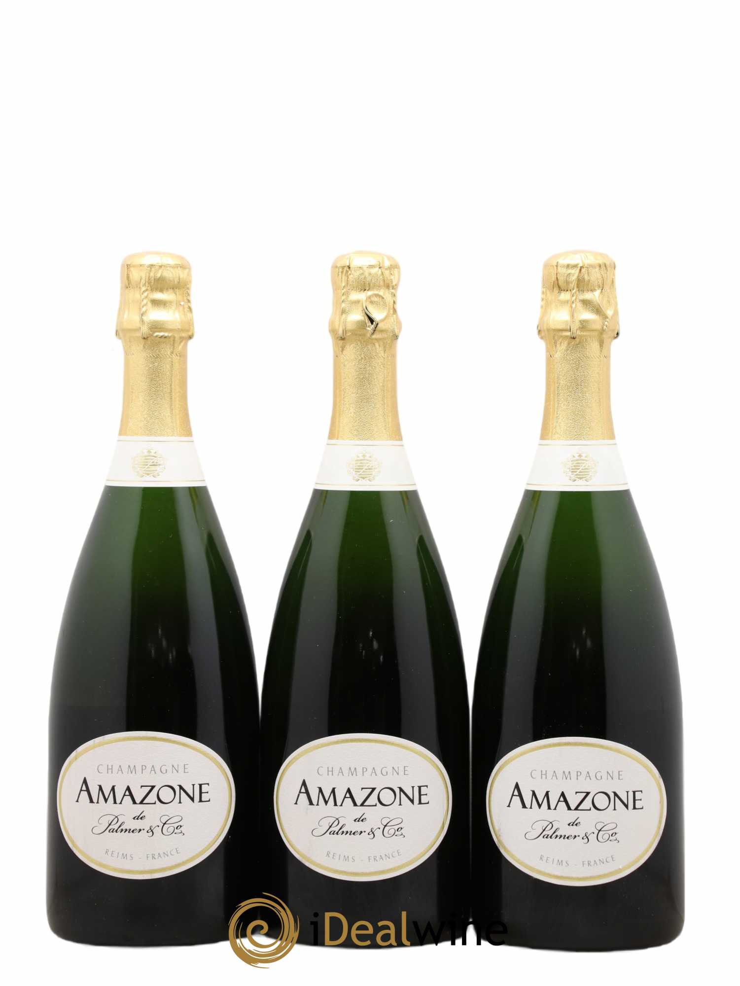Champagne Amazone de Palmer Brut - Posten von 3 Flaschen - 0
