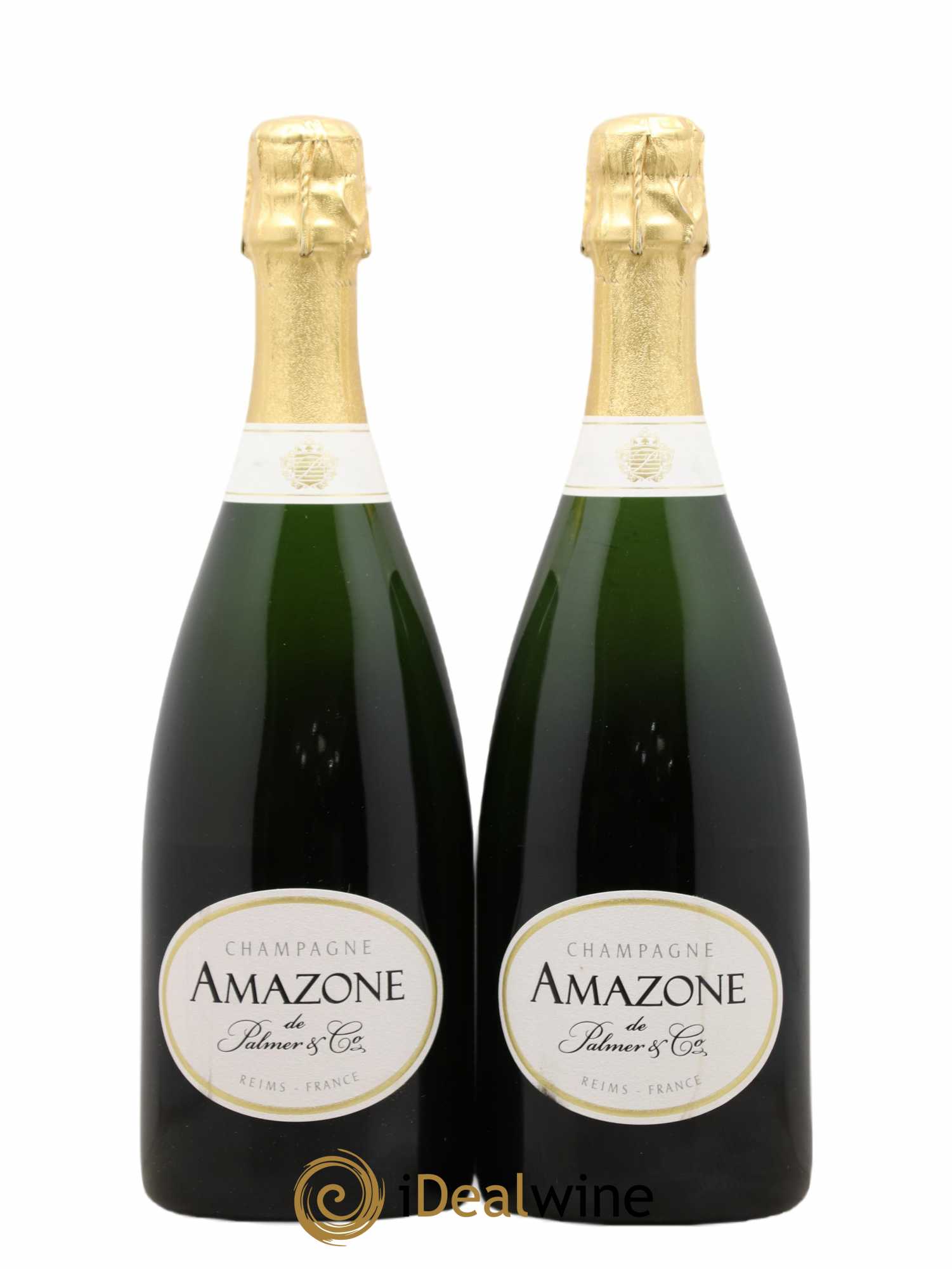 Champagne Amazone de Palmer Brut (sans prix de réserve) - Posten von 2 Flaschen - 0