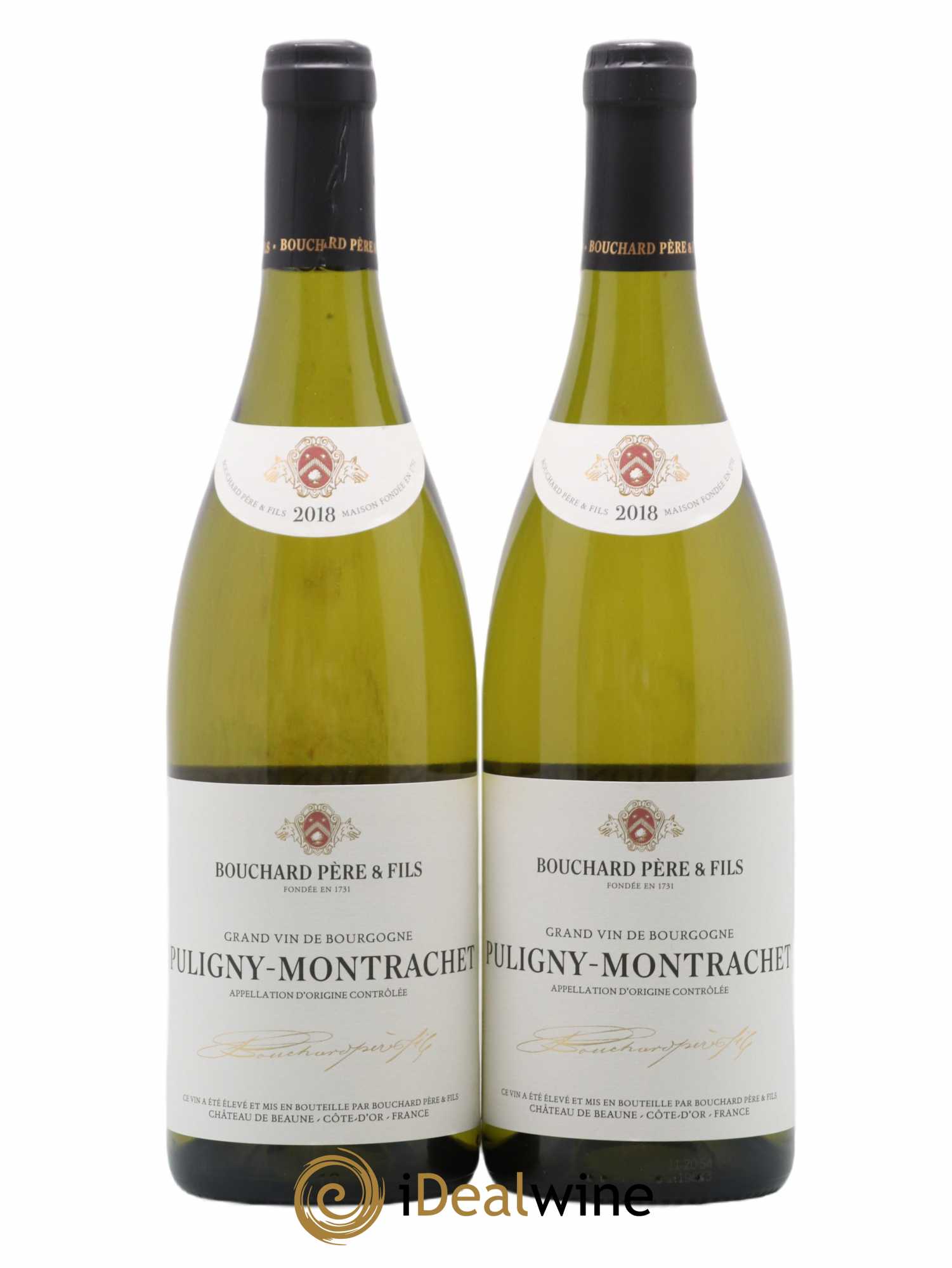 Puligny-Montrachet Bouchard Pere Et Fils 2018 - Lot de 2 bouteilles - 0