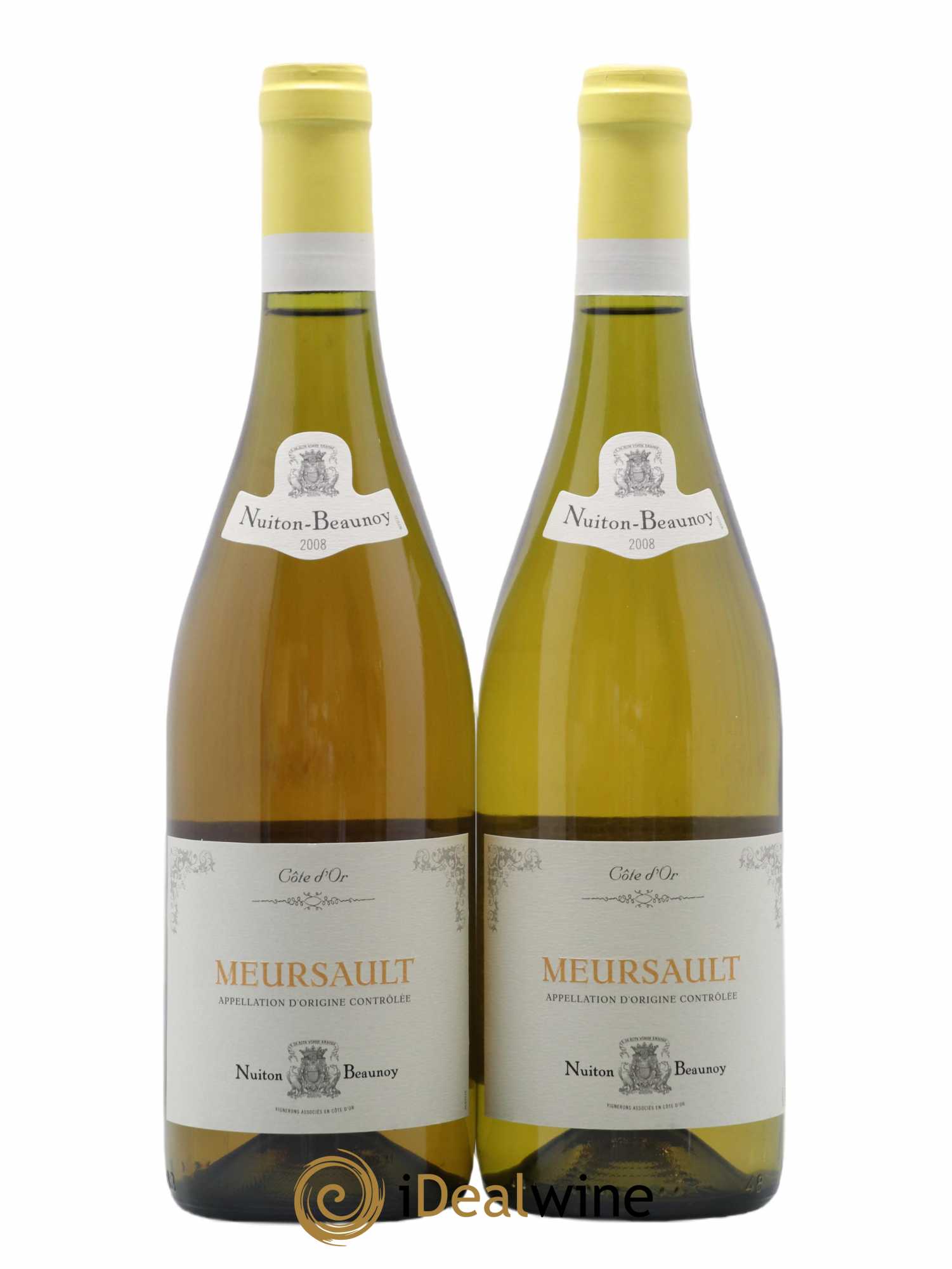 Meursault Nuiton Beaunoy 2008 - Lot of 2 bottles - 0