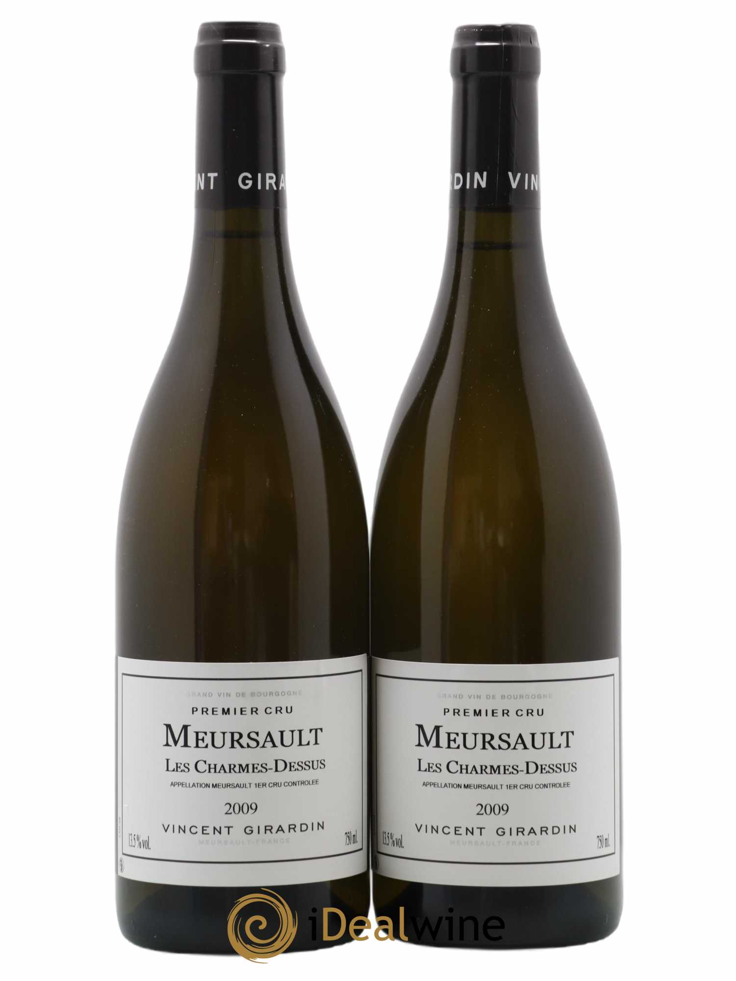 Meursault 1er Cru Les Charmes Dessus Vincent Girardin (Domaine) 2009 - Lot de 2 bouteilles - 0
