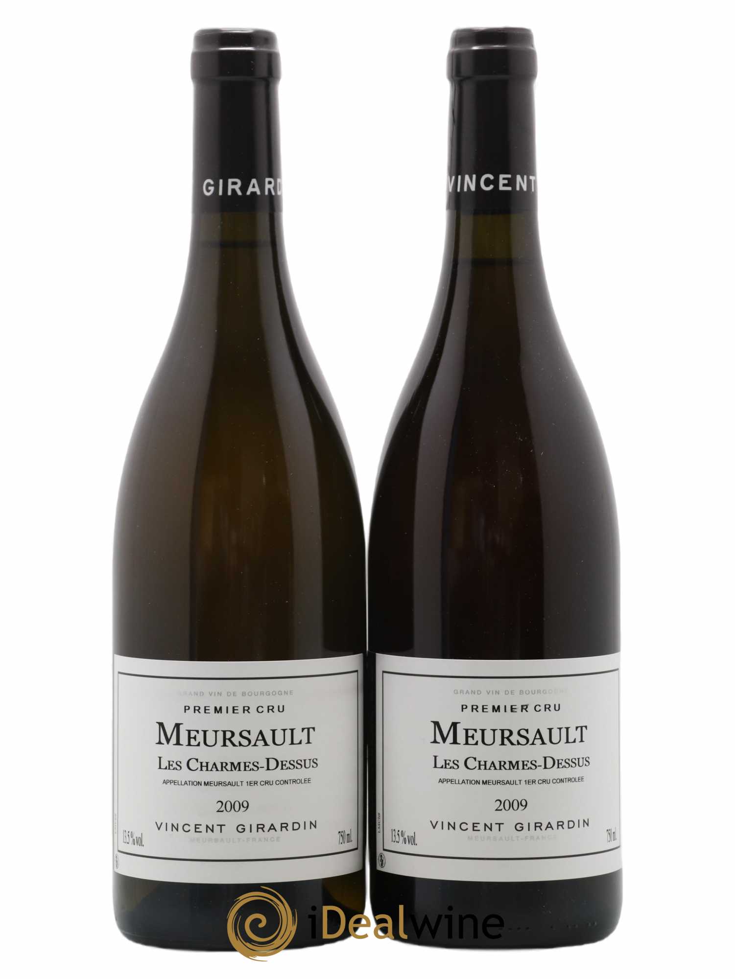 Meursault 1er Cru Les Charmes Dessus Vincent Girardin (Domaine) 2009 - Lot de 2 bouteilles - 0