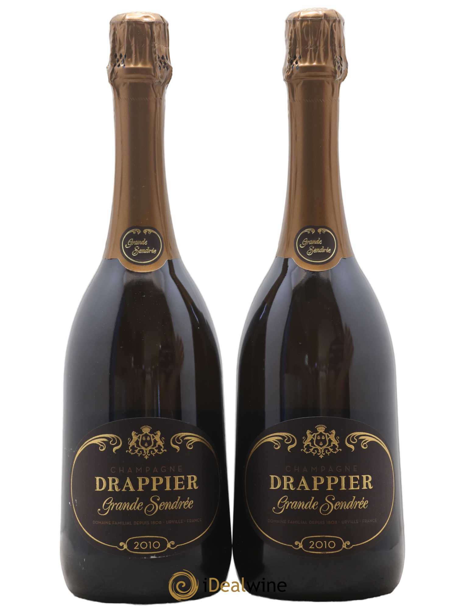 Grande Sendrée Drappier 2010 - Lot de 2 bouteilles - 0