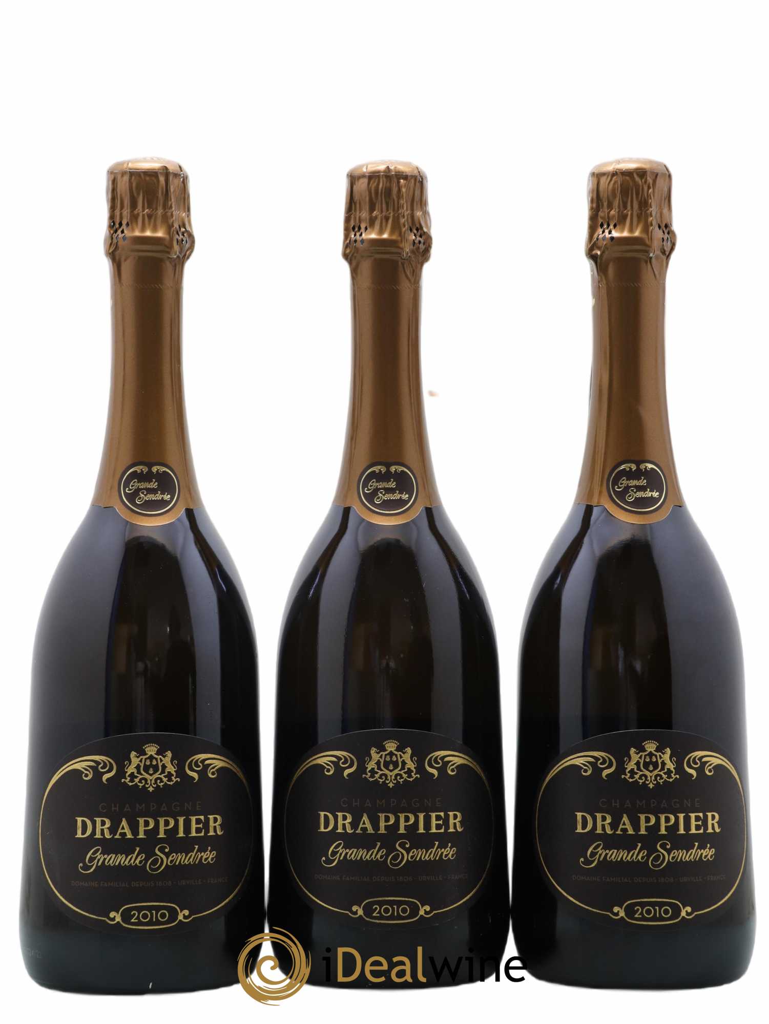 Grande Sendrée Drappier 2010 - Lot de 3 bouteilles - 0