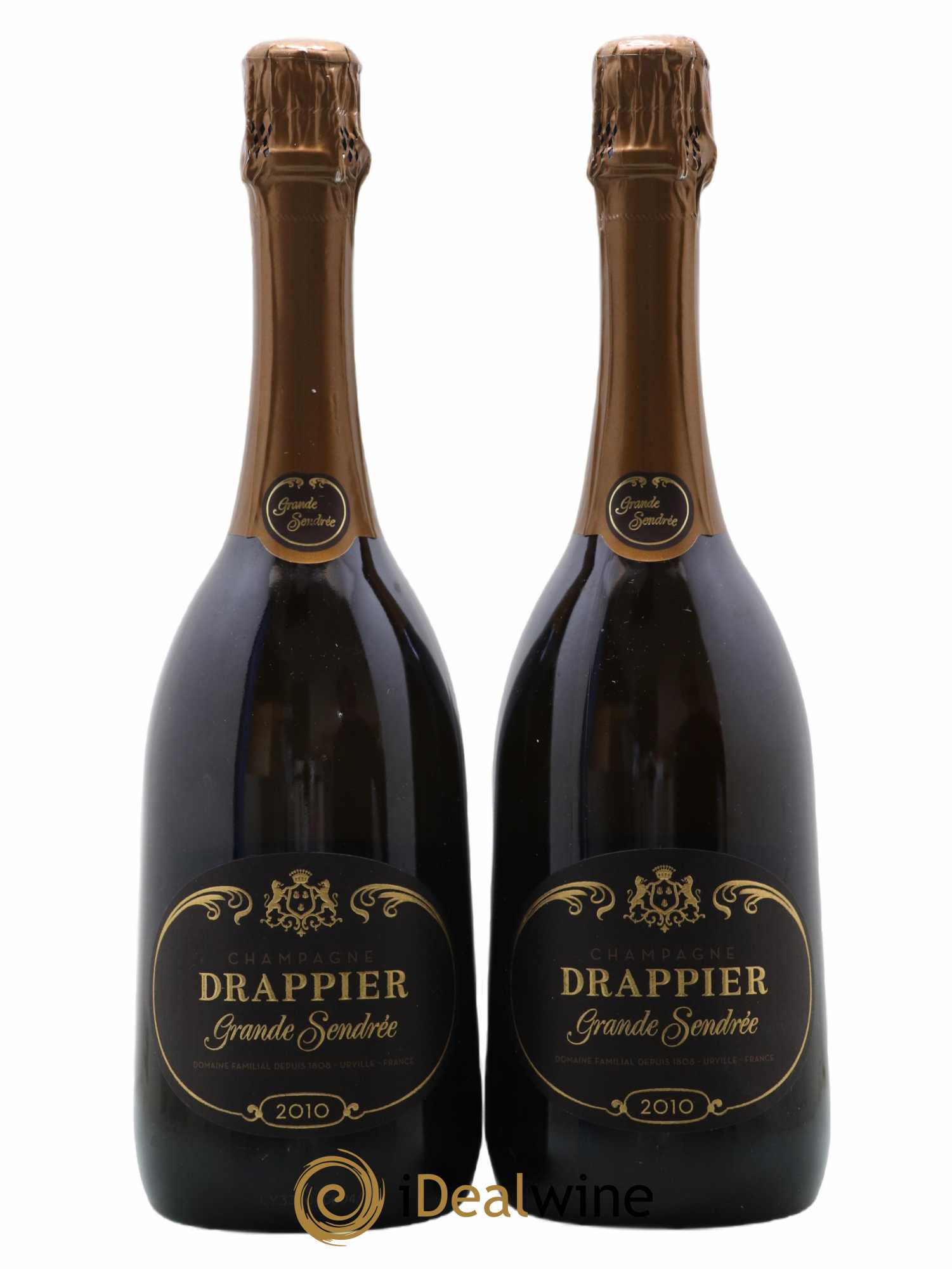 Grande Sendrée Drappier 2010 - Lot de 2 bouteilles - 0
