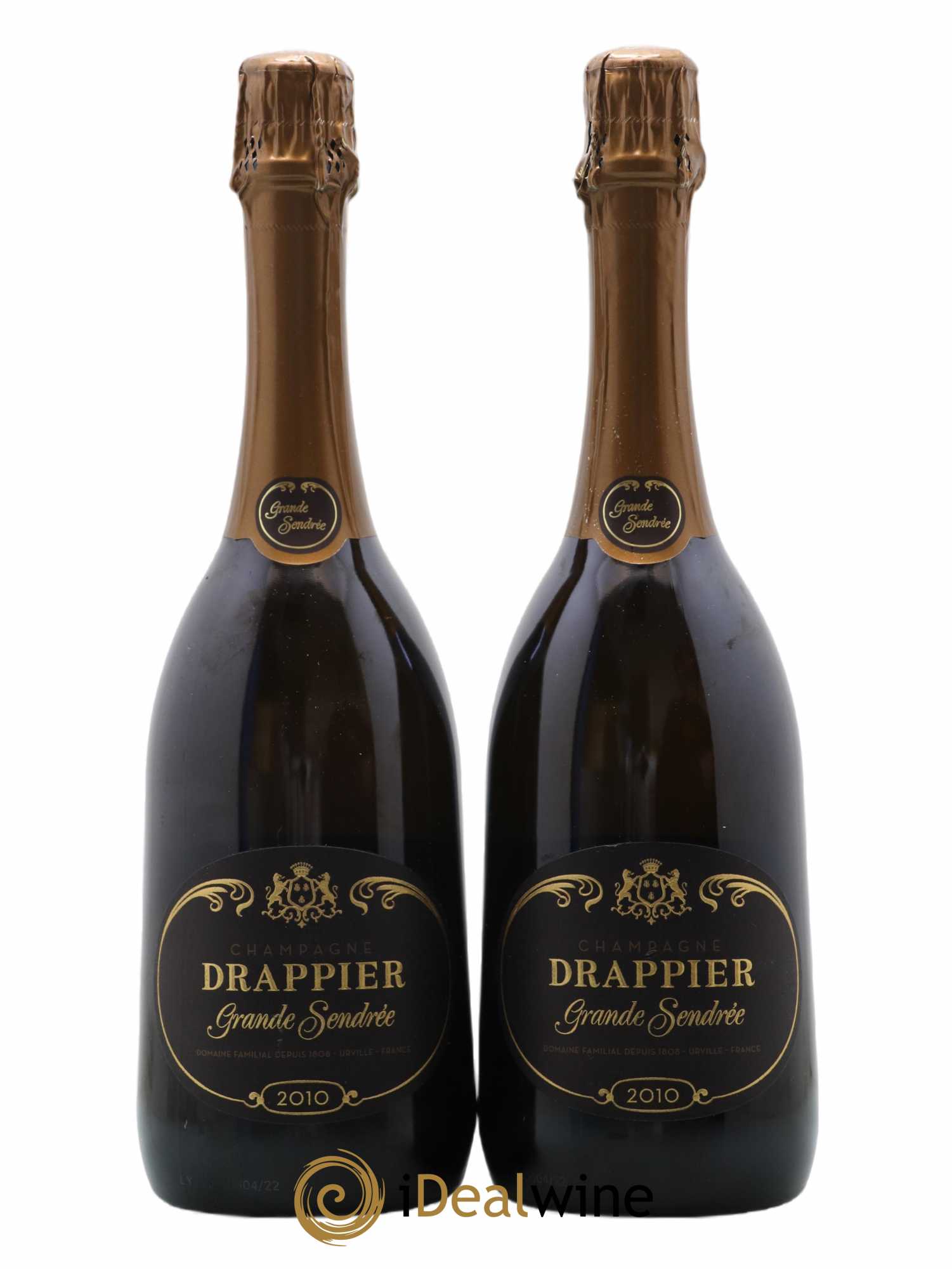 Grande Sendrée Drappier 2010 - Lot de 2 bouteilles - 0