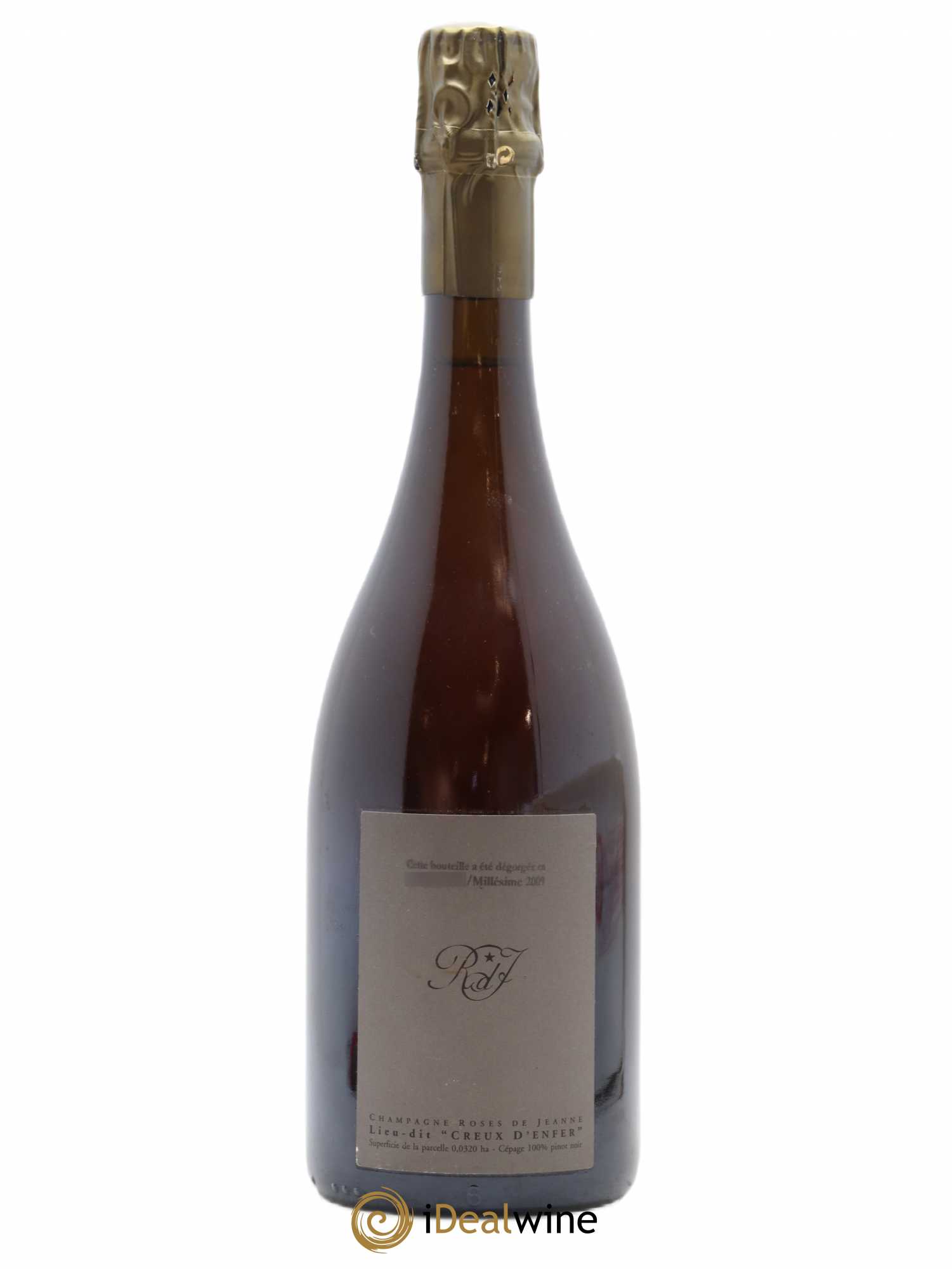 Roses de Jeanne Le Creux d'Enfer Cédric Bouchard 2009 - Lot de 1 bouteille - 1